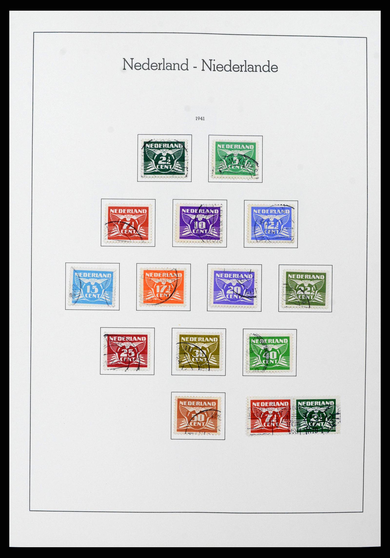 38841 0030 - Postzegelverzameling 38841 Nederland 1852-1986.