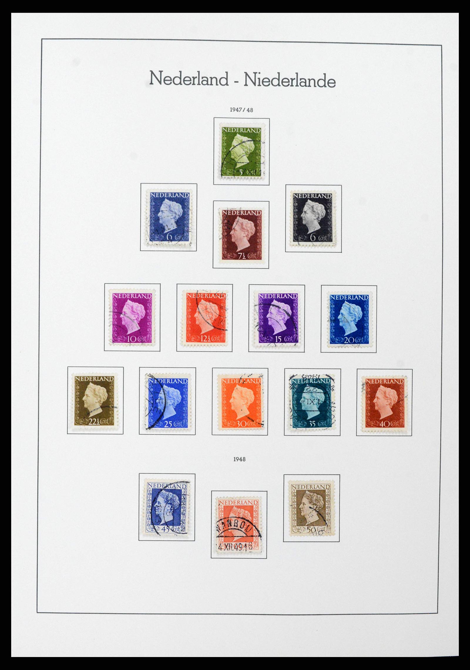 38841 0038 - Stamp collection 38841 Netherlands 1852-1986.
