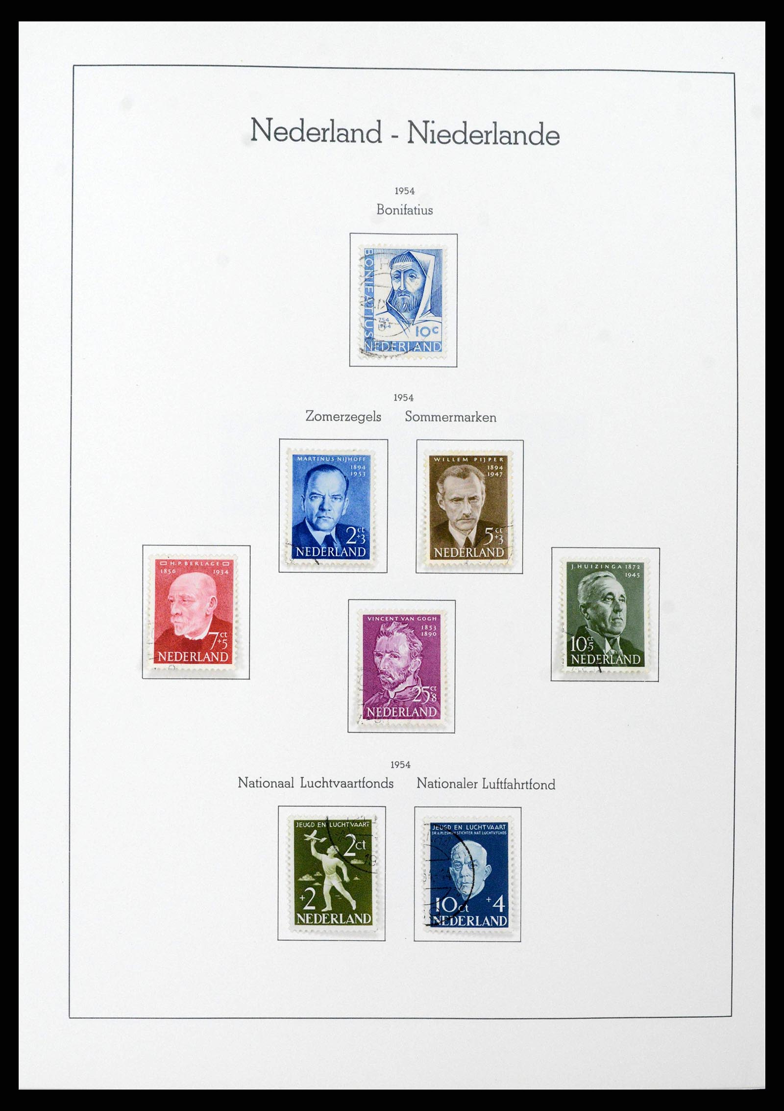 38841 0052 - Postzegelverzameling 38841 Nederland 1852-1986.