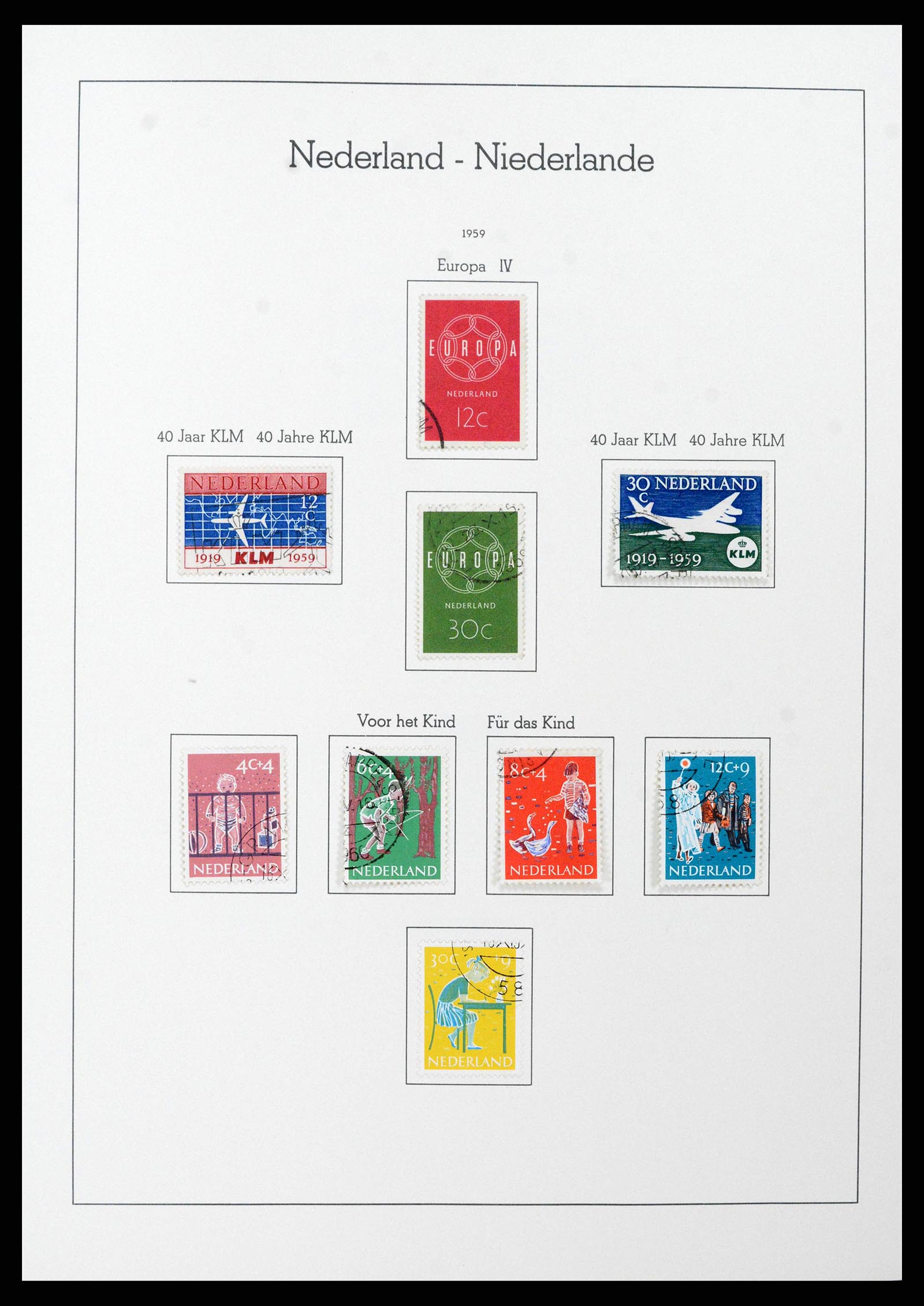 38841 0062 - Stamp collection 38841 Netherlands 1852-1986.
