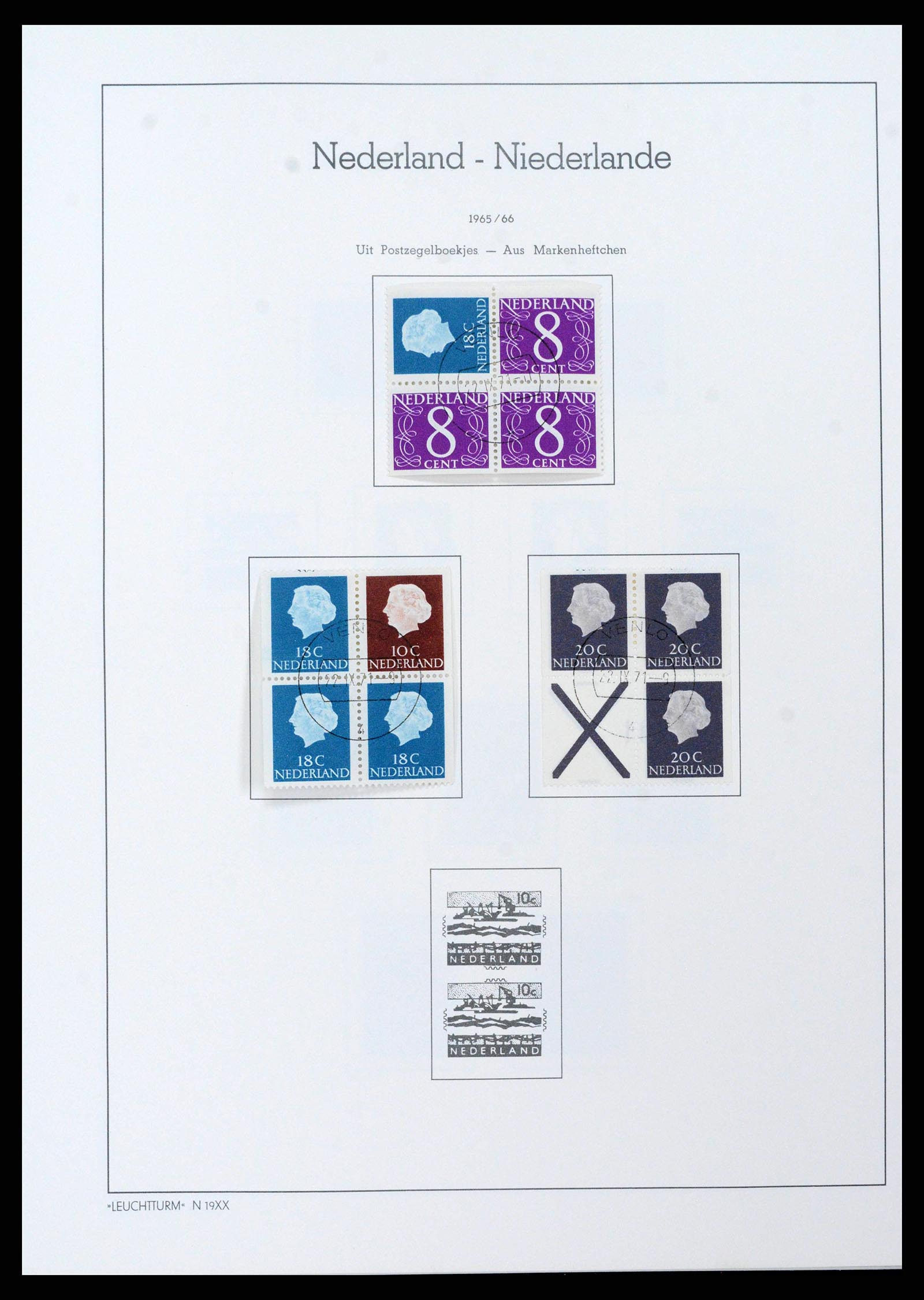 38841 0077 - Stamp collection 38841 Netherlands 1852-1986.