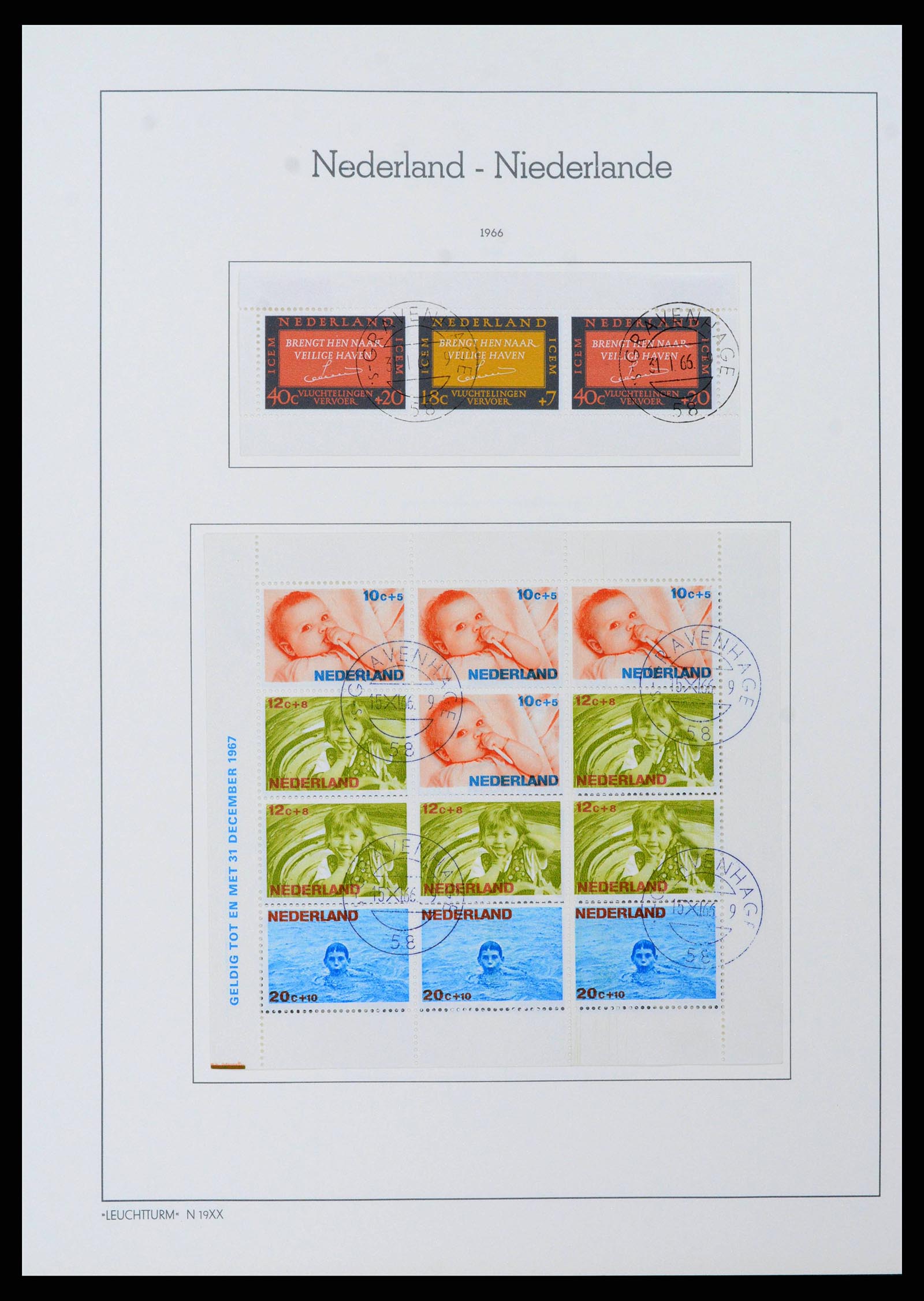 38841 0079 - Stamp collection 38841 Netherlands 1852-1986.