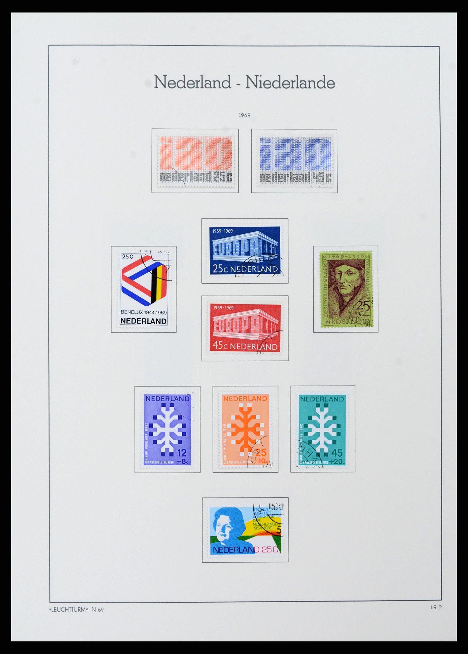 38841 0088 - Stamp collection 38841 Netherlands 1852-1986.