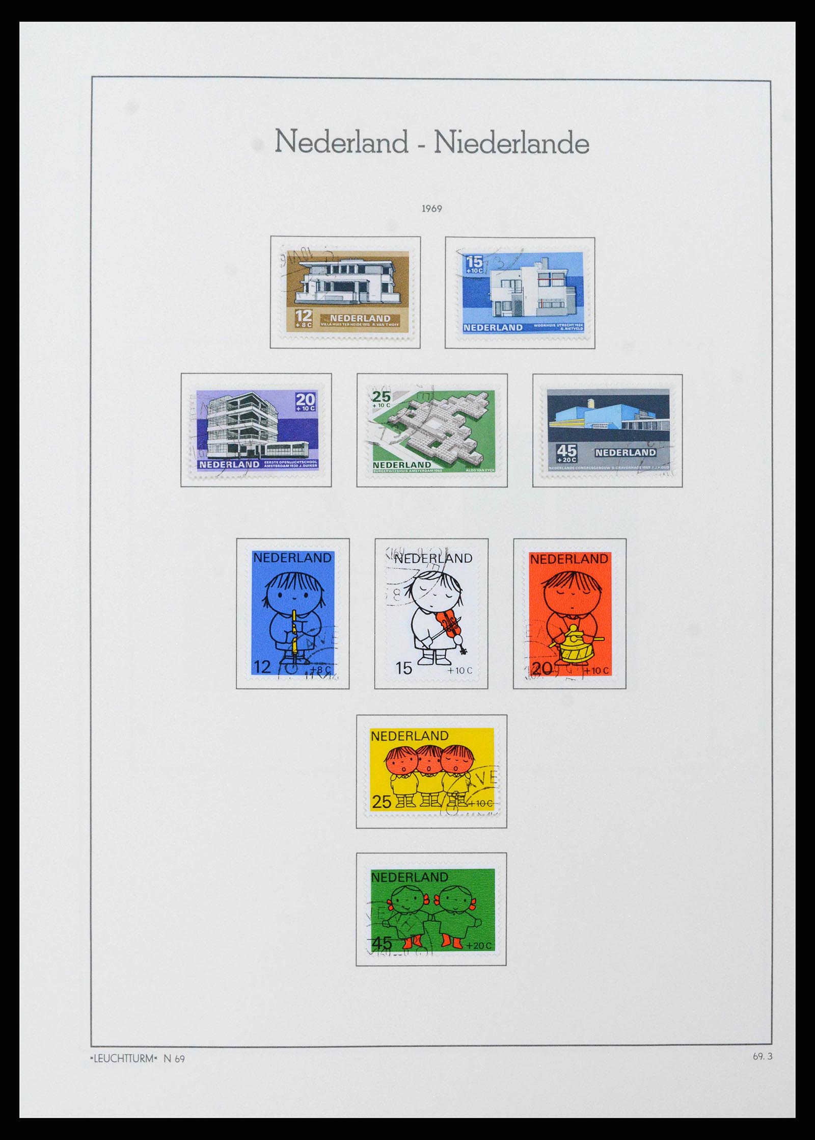 38841 0089 - Stamp collection 38841 Netherlands 1852-1986.