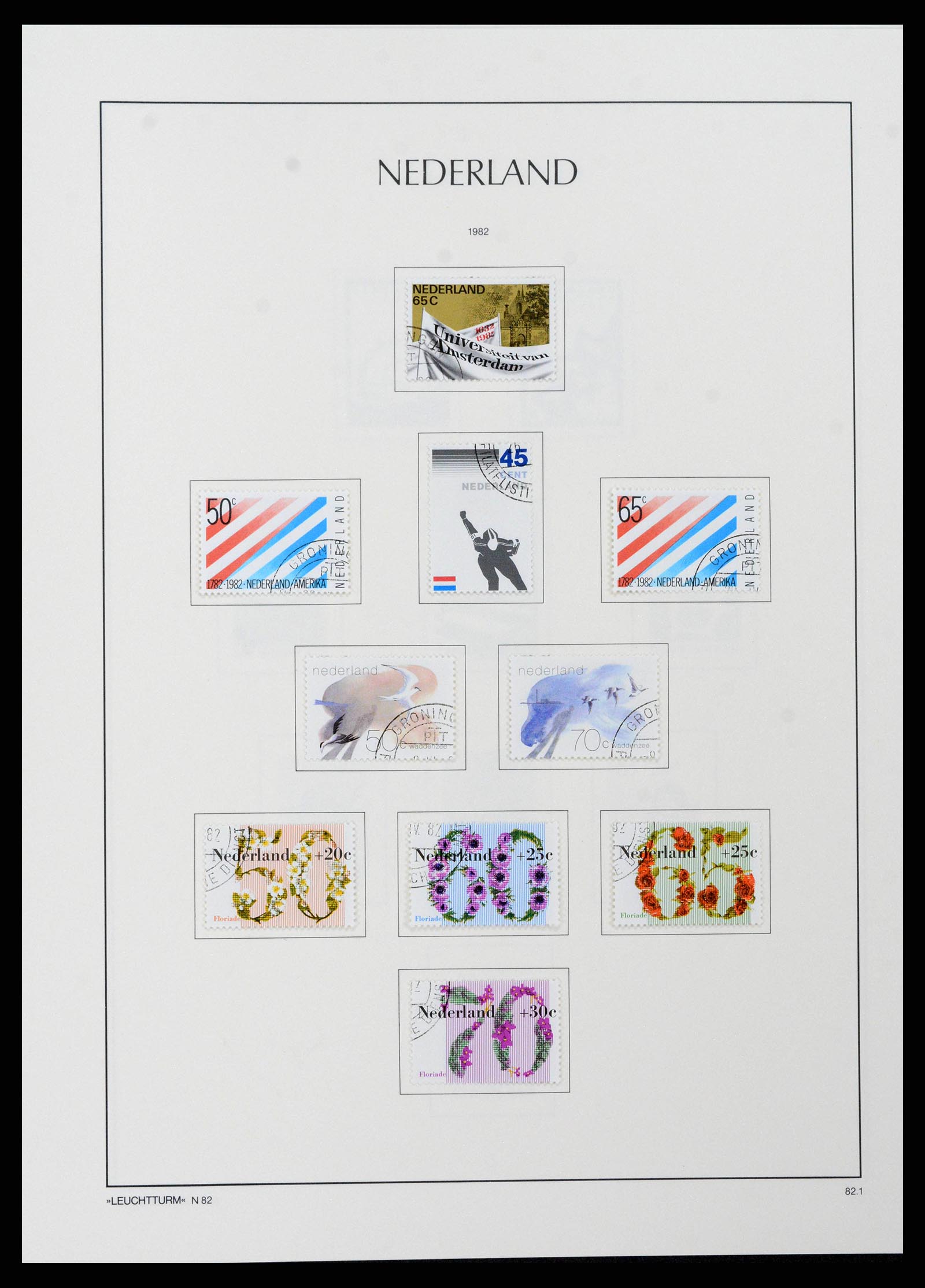 38841 0127 - Stamp collection 38841 Netherlands 1852-1986.