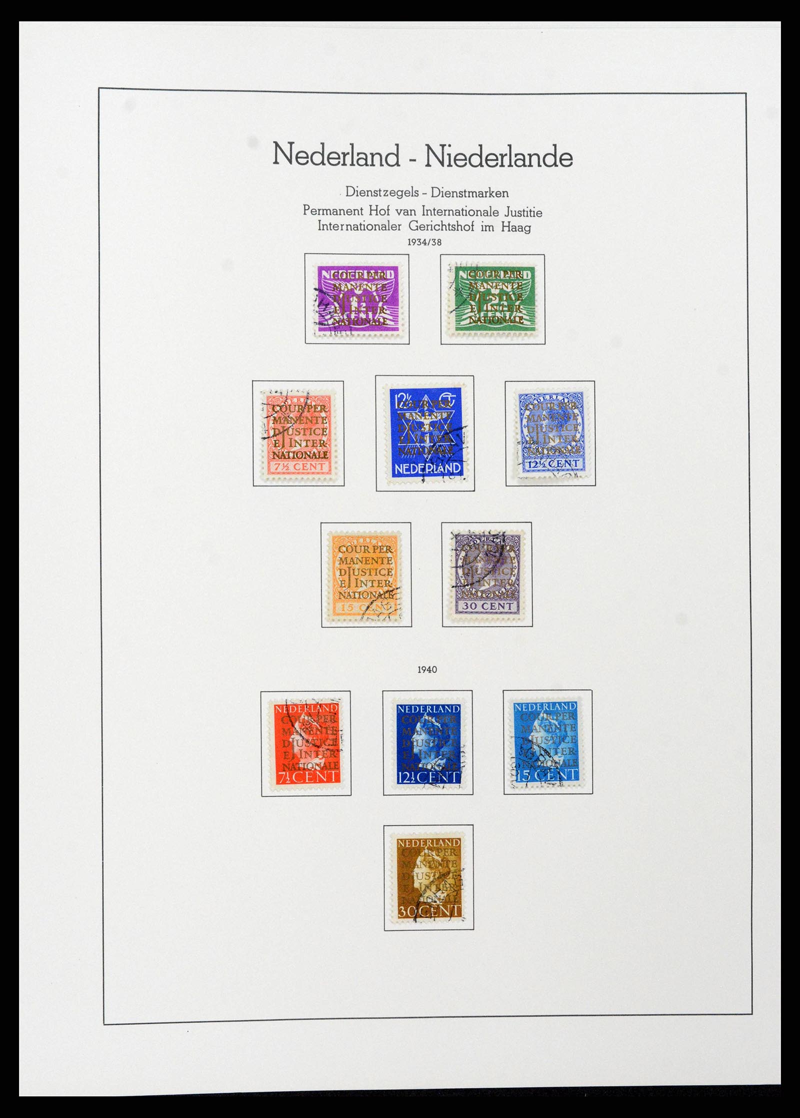 38841 0142 - Postzegelverzameling 38841 Nederland 1852-1986.