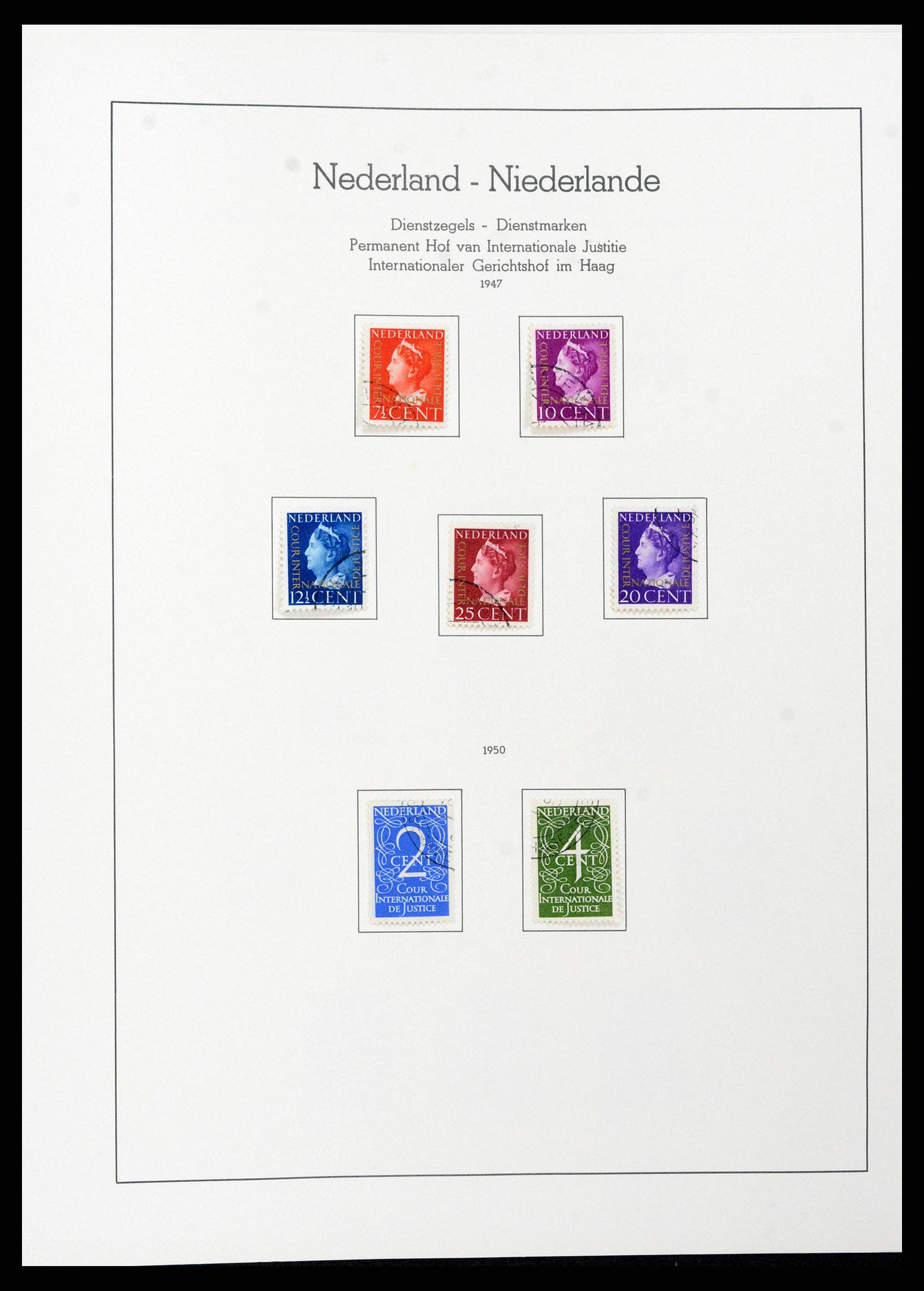 38841 0143 - Postzegelverzameling 38841 Nederland 1852-1986.