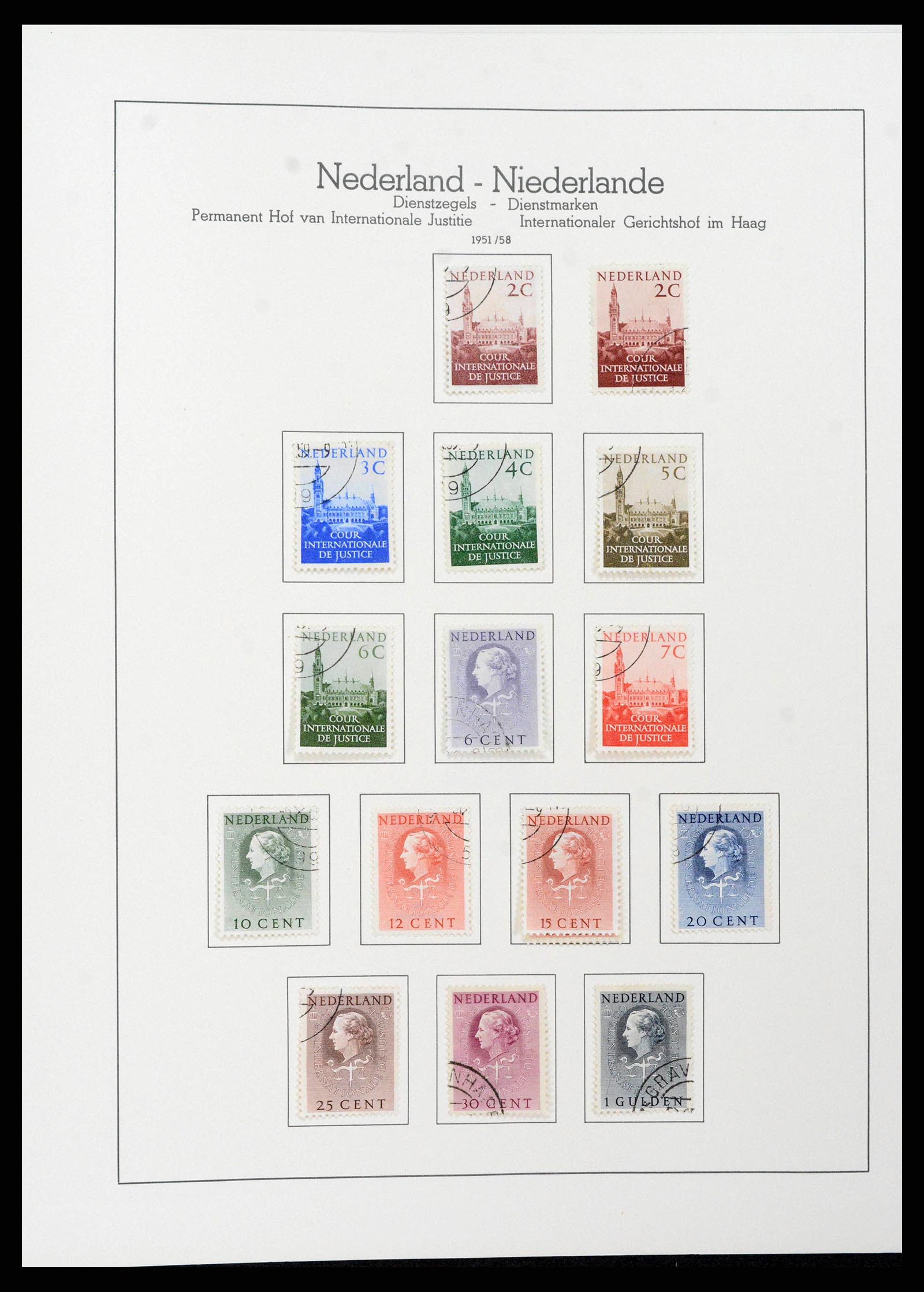 38841 0144 - Postzegelverzameling 38841 Nederland 1852-1986.