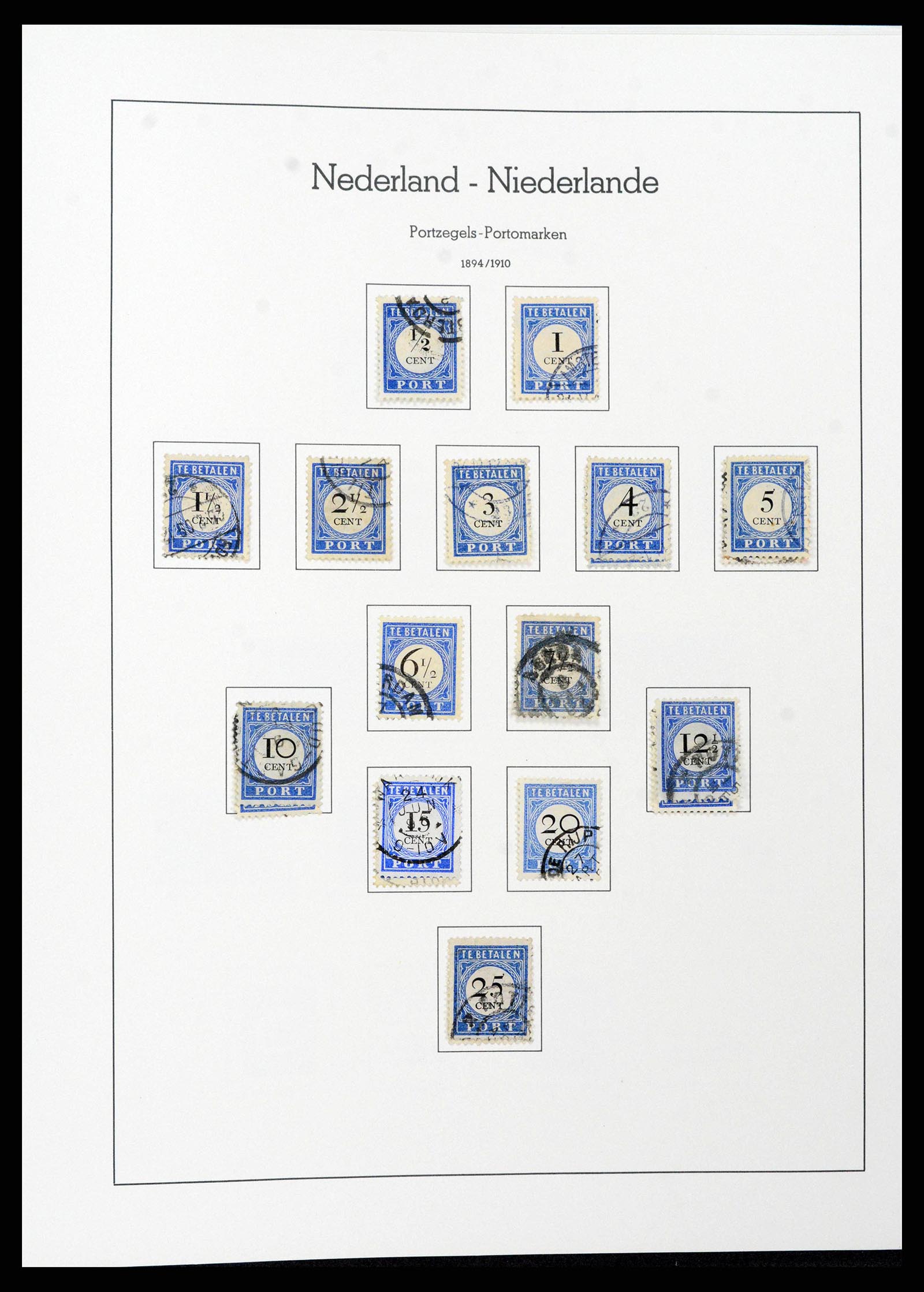 38841 0146 - Postzegelverzameling 38841 Nederland 1852-1986.