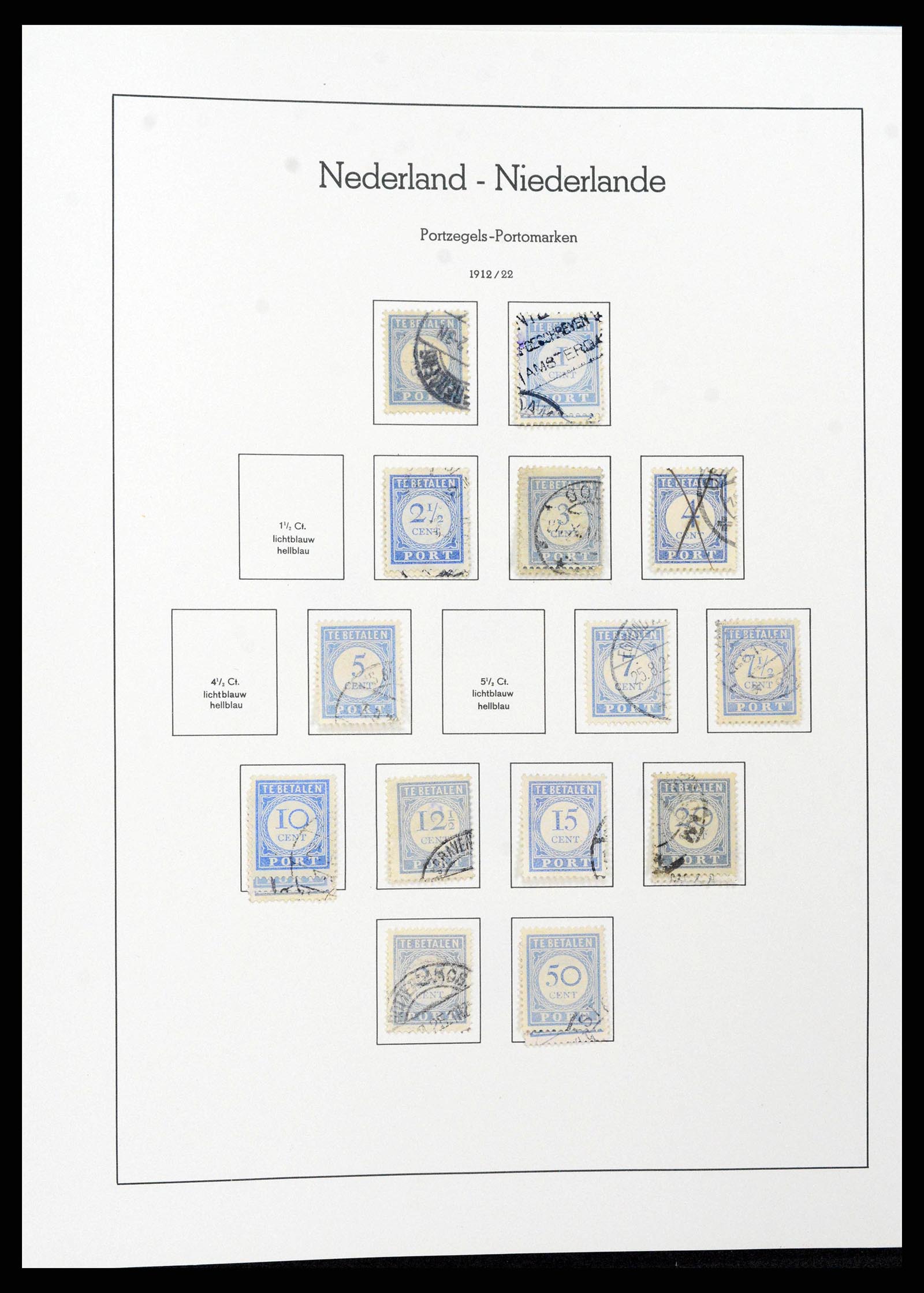 38841 0148 - Postzegelverzameling 38841 Nederland 1852-1986.