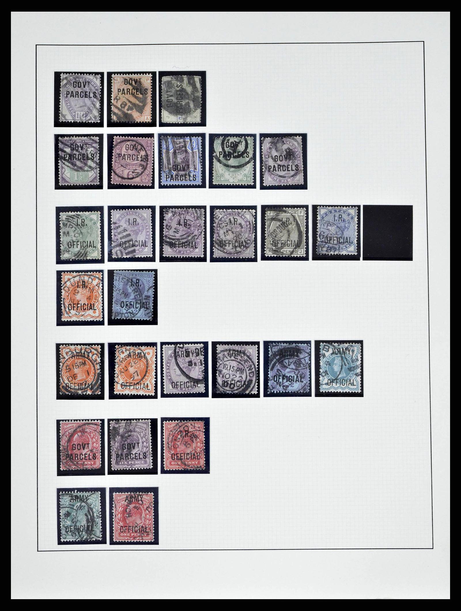 38842 0011 - Stamp collection 38842 Great Britain 1901-1960.