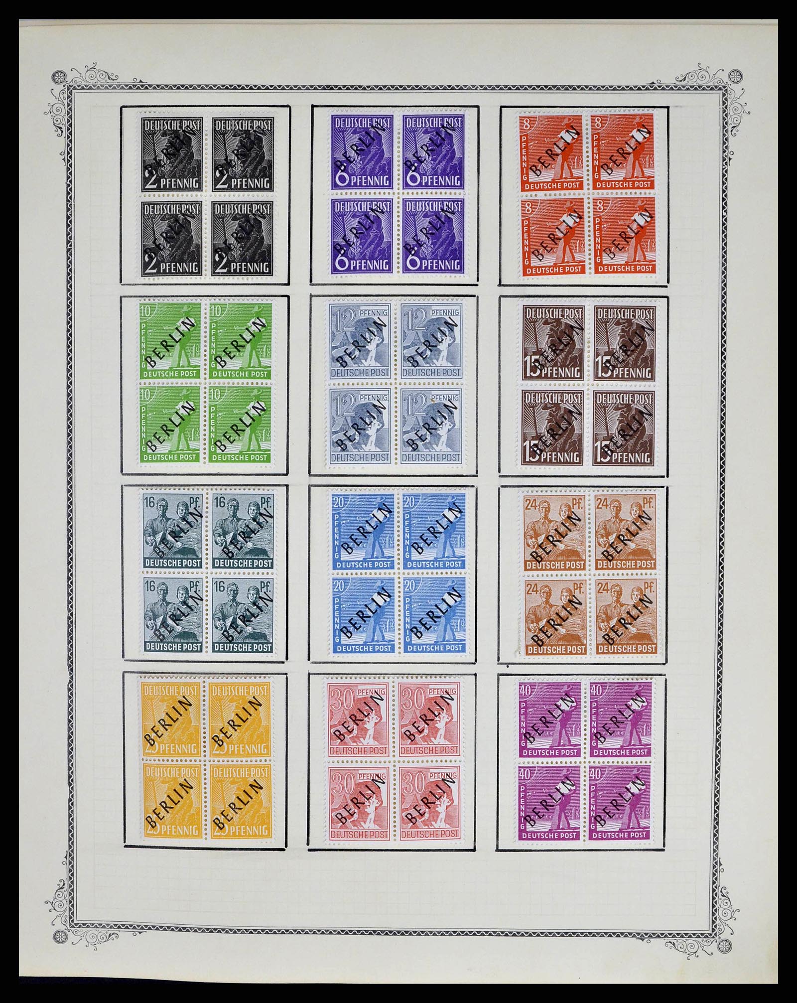 38845 0002 - Stamp collection 38845 SUPER collection Berlin 1948-1979.