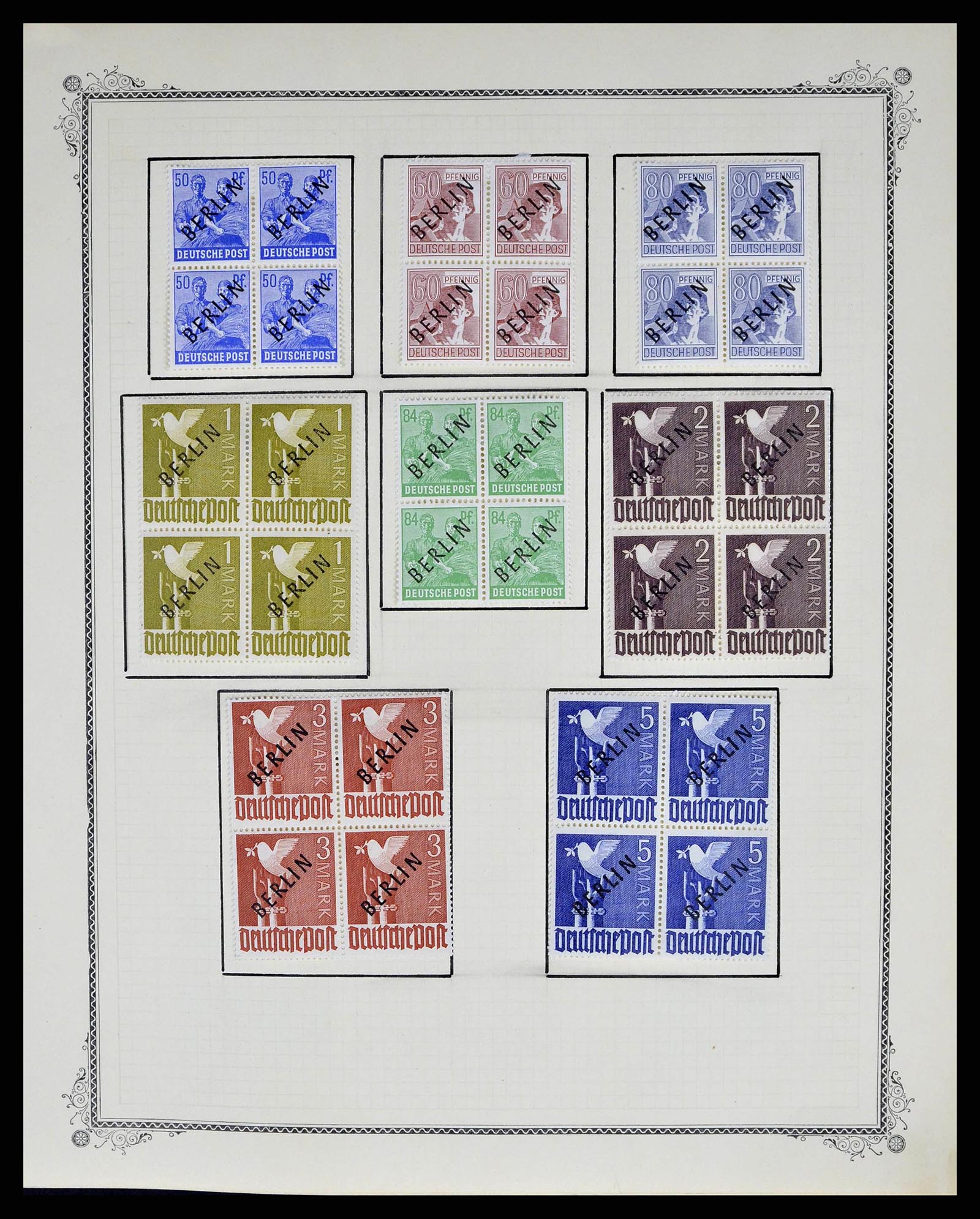 38845 0003 - Postzegelverzameling 38845 SUPER verzameling Berlijn 1948-1979.
