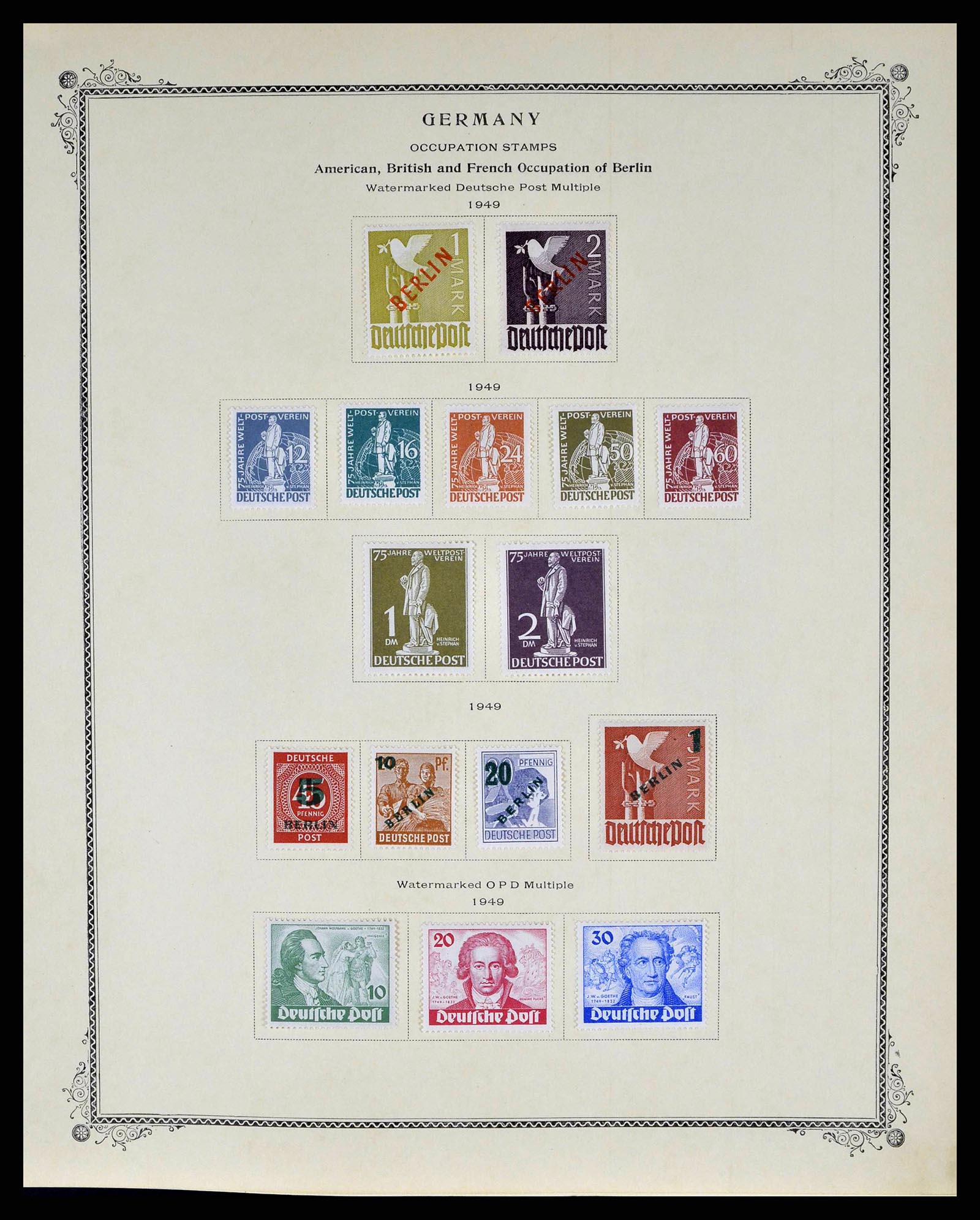 38845 0005 - Stamp collection 38845 SUPER collection Berlin 1948-1979.