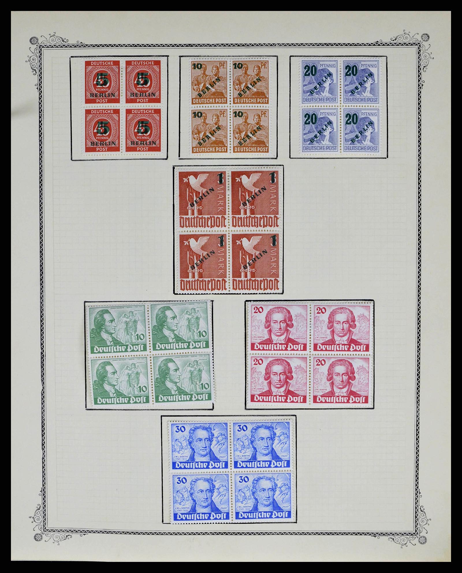 38845 0007 - Stamp collection 38845 SUPER collection Berlin 1948-1979.