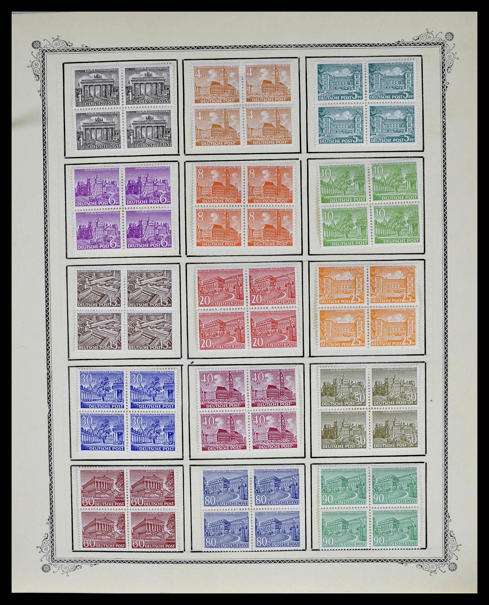38845 0011 - Stamp collection 38845 SUPER collection Berlin 1948-1979.