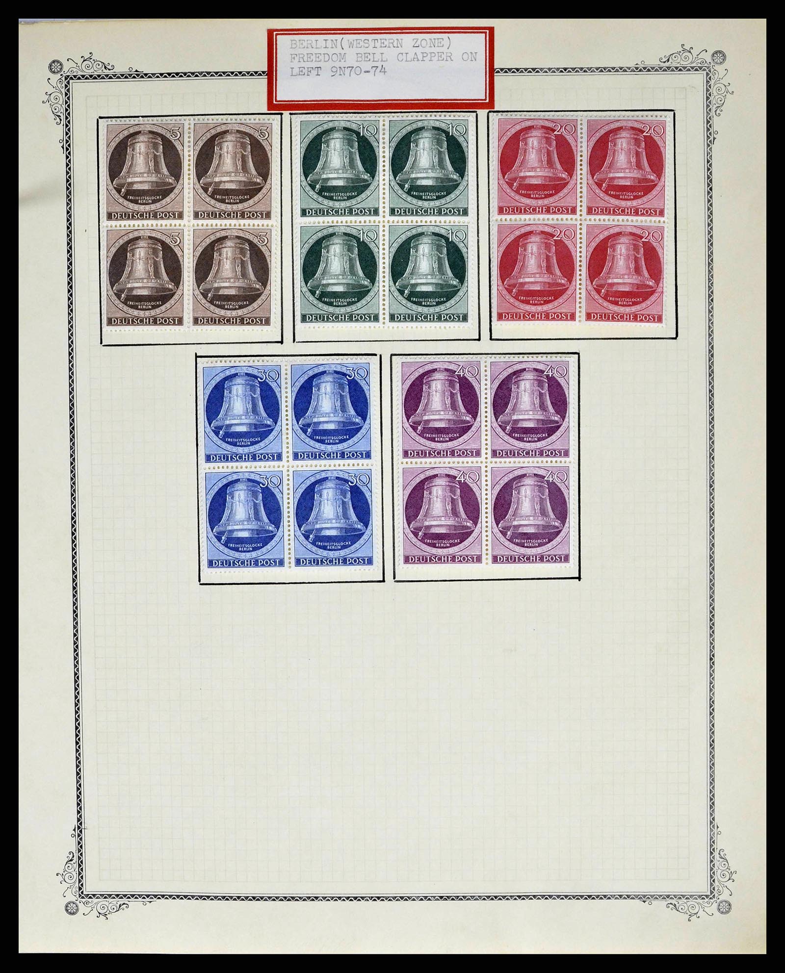 38845 0013 - Stamp collection 38845 SUPER collection Berlin 1948-1979.