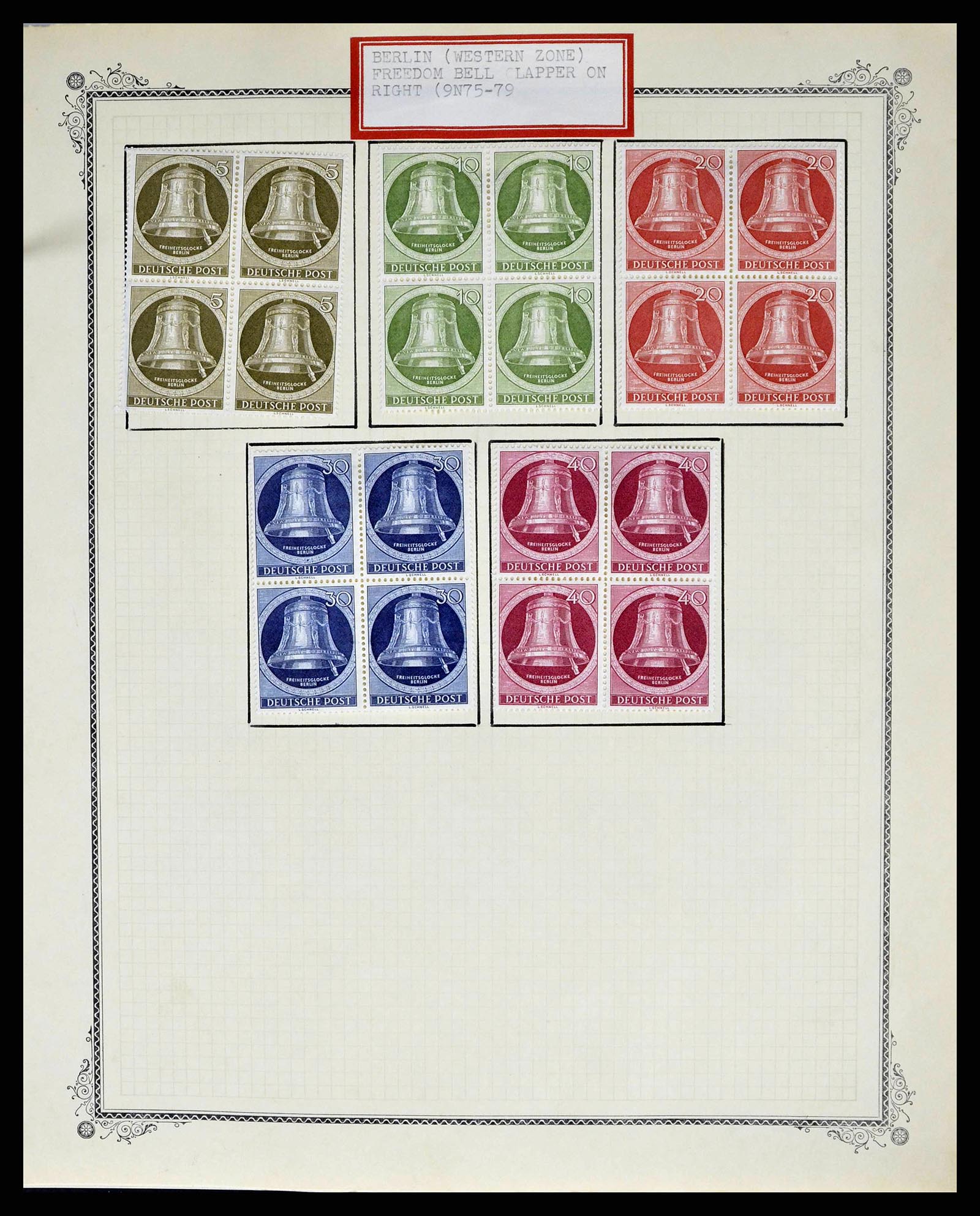 38845 0014 - Stamp collection 38845 SUPER collection Berlin 1948-1979.