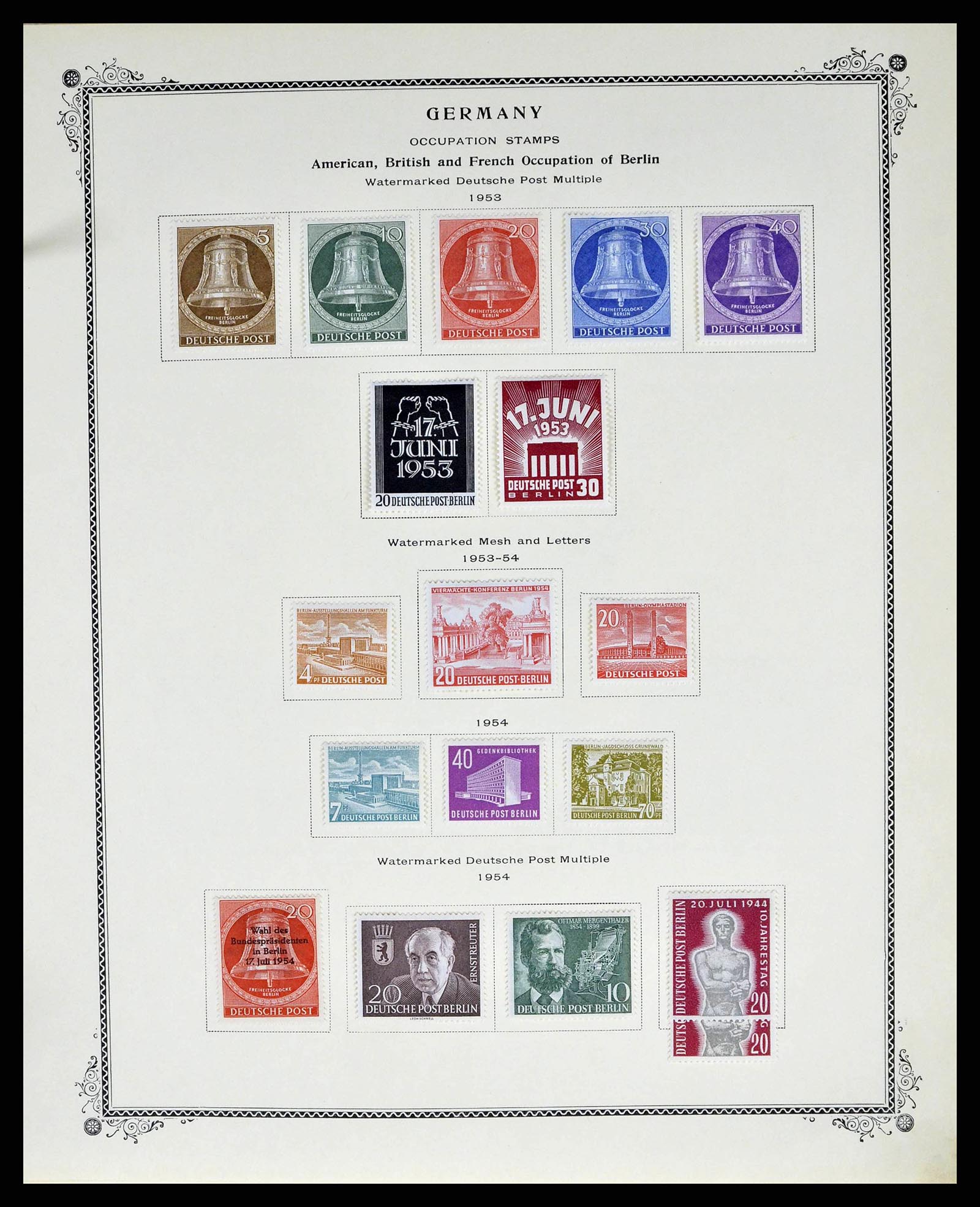 38845 0019 - Postzegelverzameling 38845 SUPER verzameling Berlijn 1948-1979.