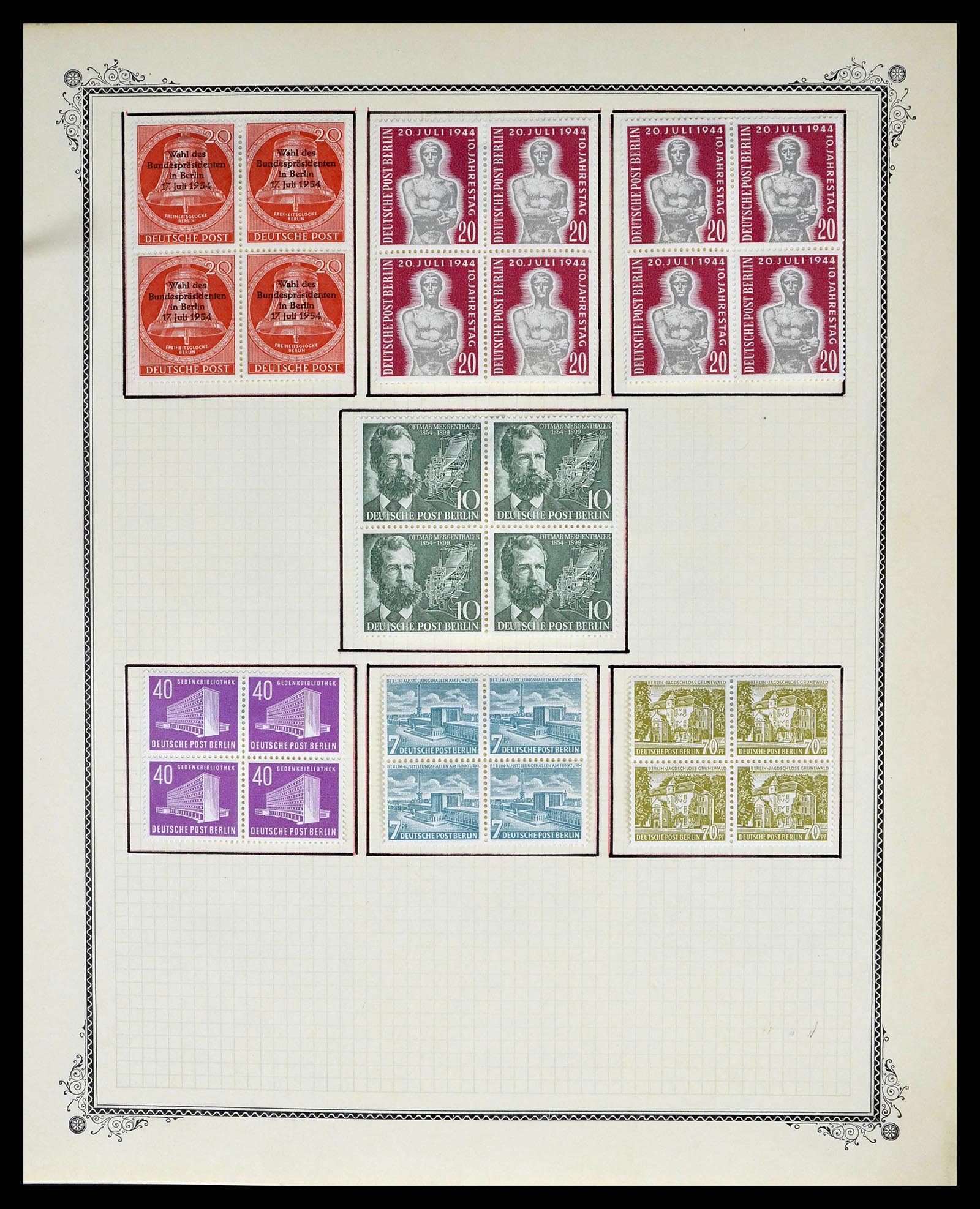 38845 0020 - Postzegelverzameling 38845 SUPER verzameling Berlijn 1948-1979.
