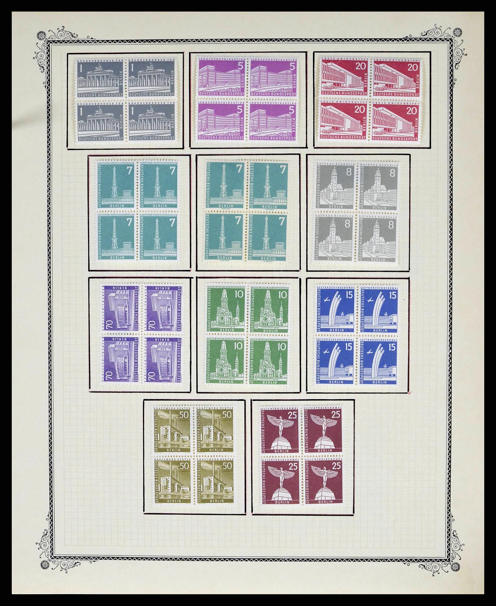 38845 0028 - Stamp collection 38845 SUPER collection Berlin 1948-1979.