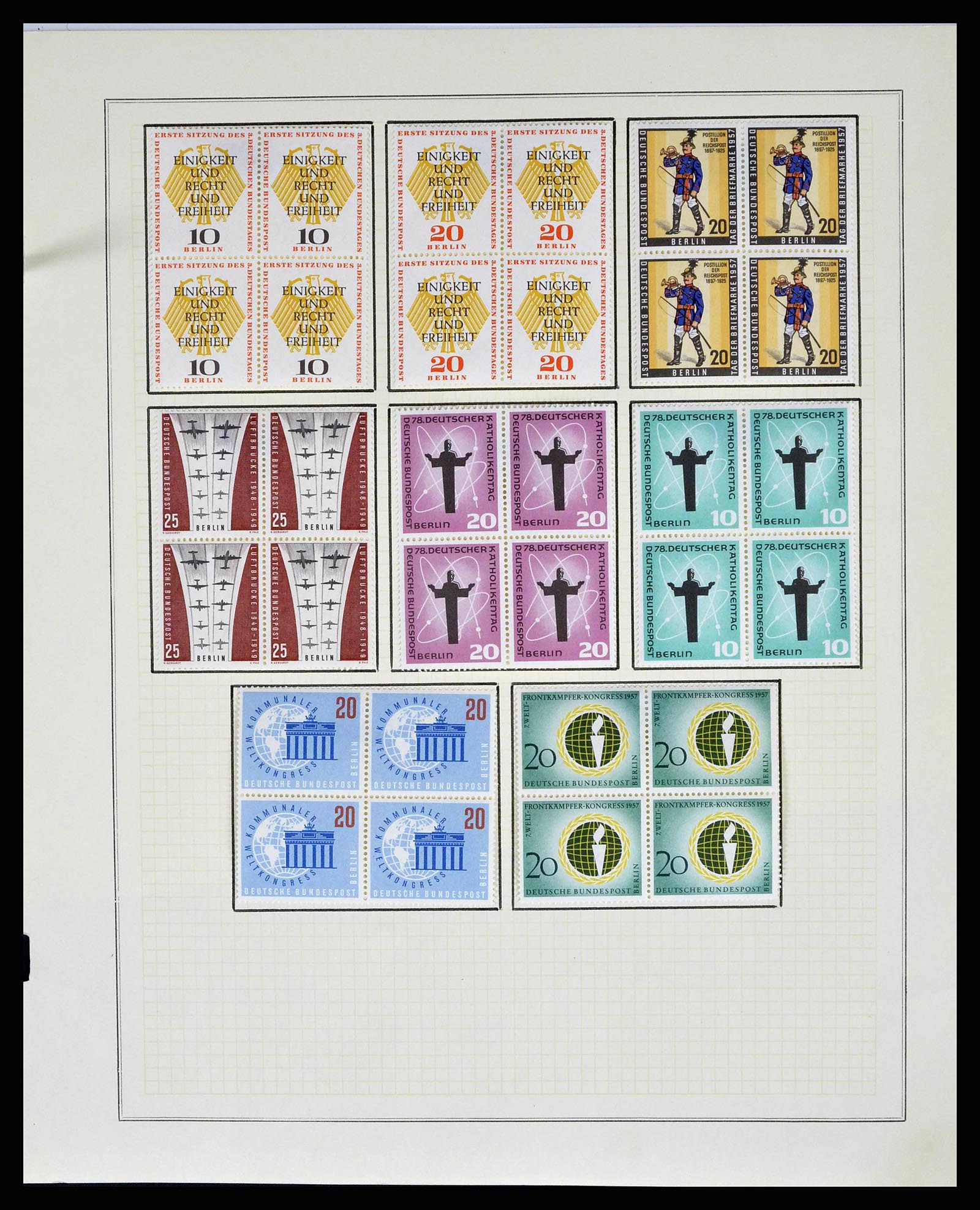 38845 0037 - Stamp collection 38845 SUPER collection Berlin 1948-1979.