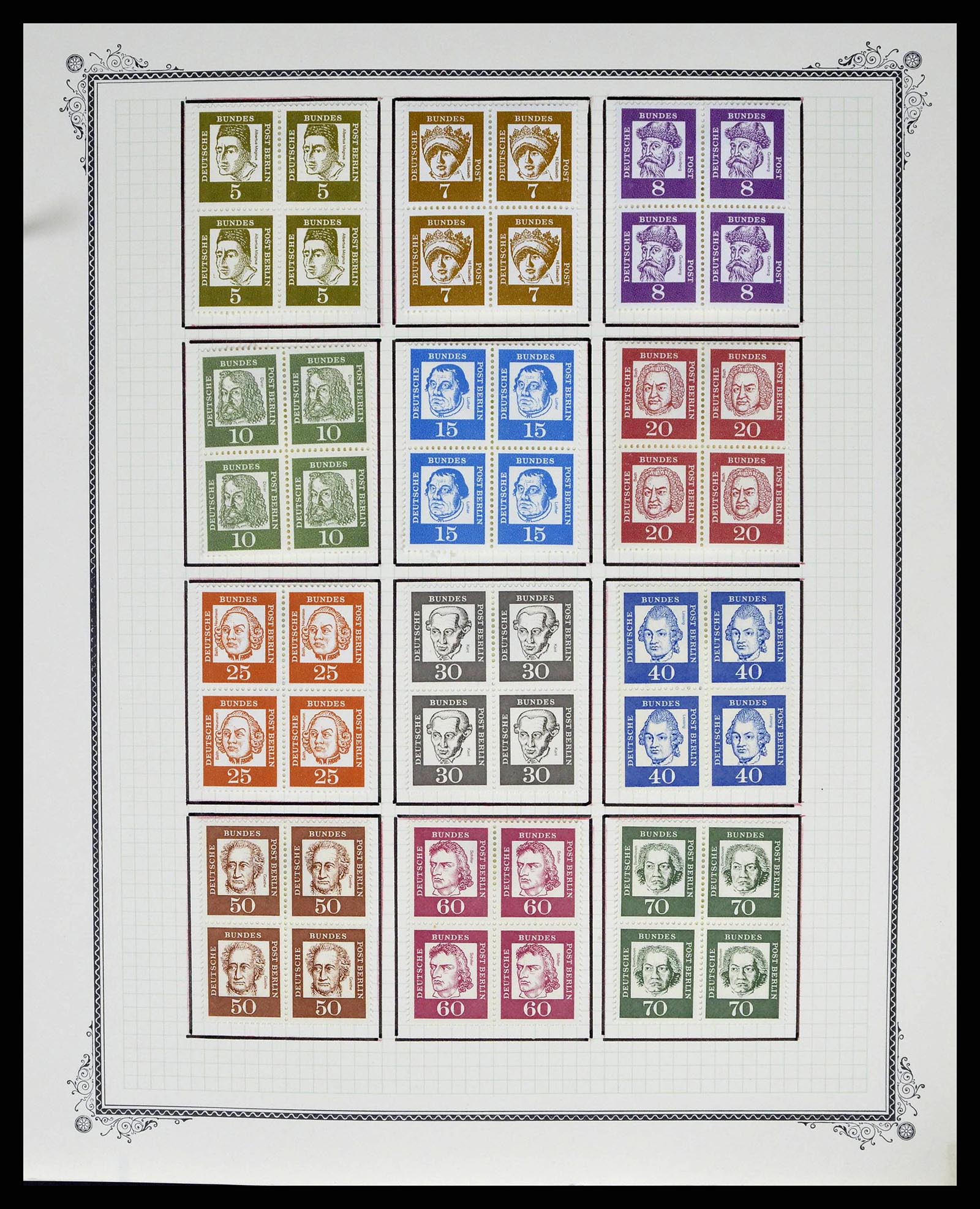 38845 0040 - Stamp collection 38845 SUPER collection Berlin 1948-1979.