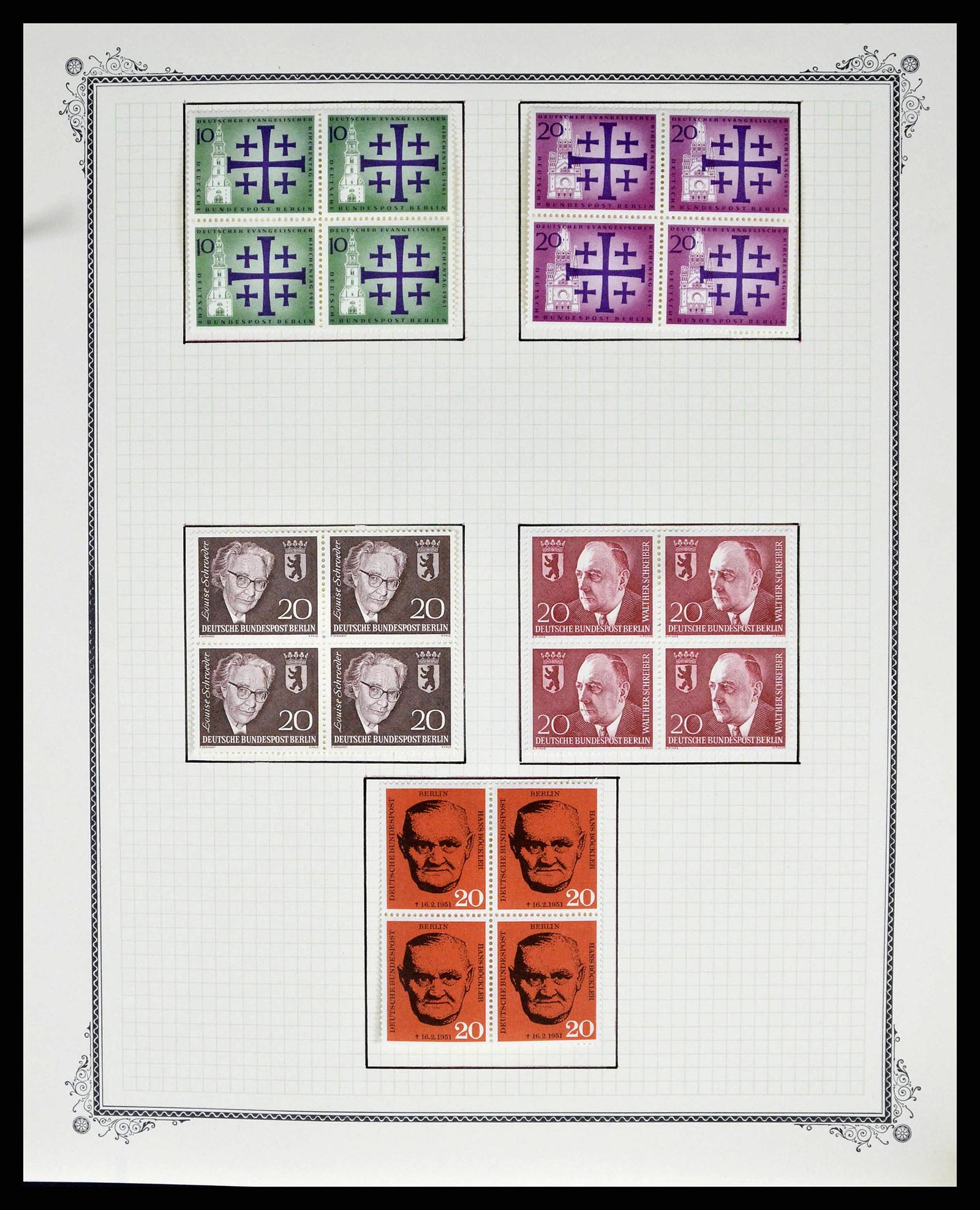 38845 0042 - Stamp collection 38845 SUPER collection Berlin 1948-1979.