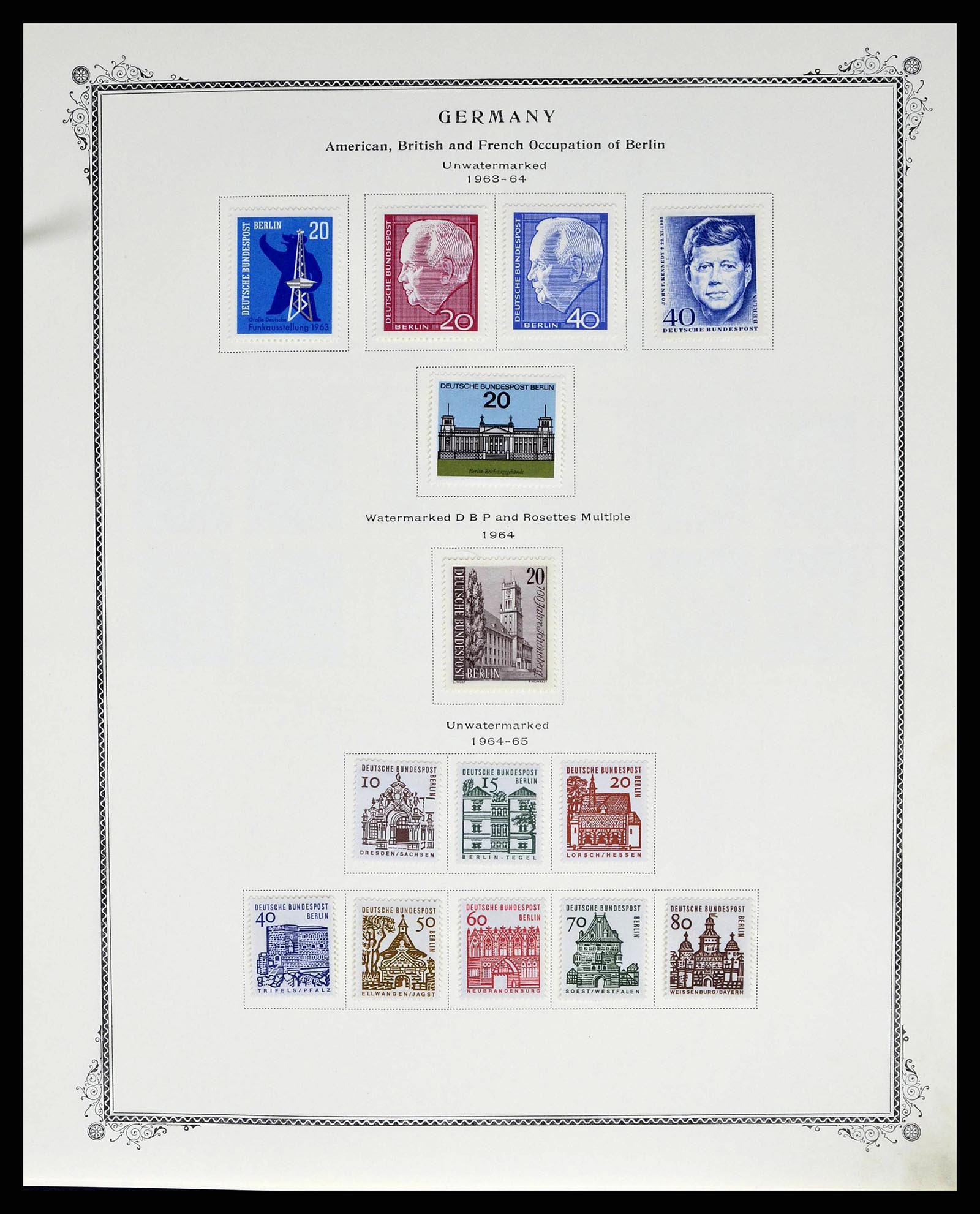 38845 0048 - Stamp collection 38845 SUPER collection Berlin 1948-1979.