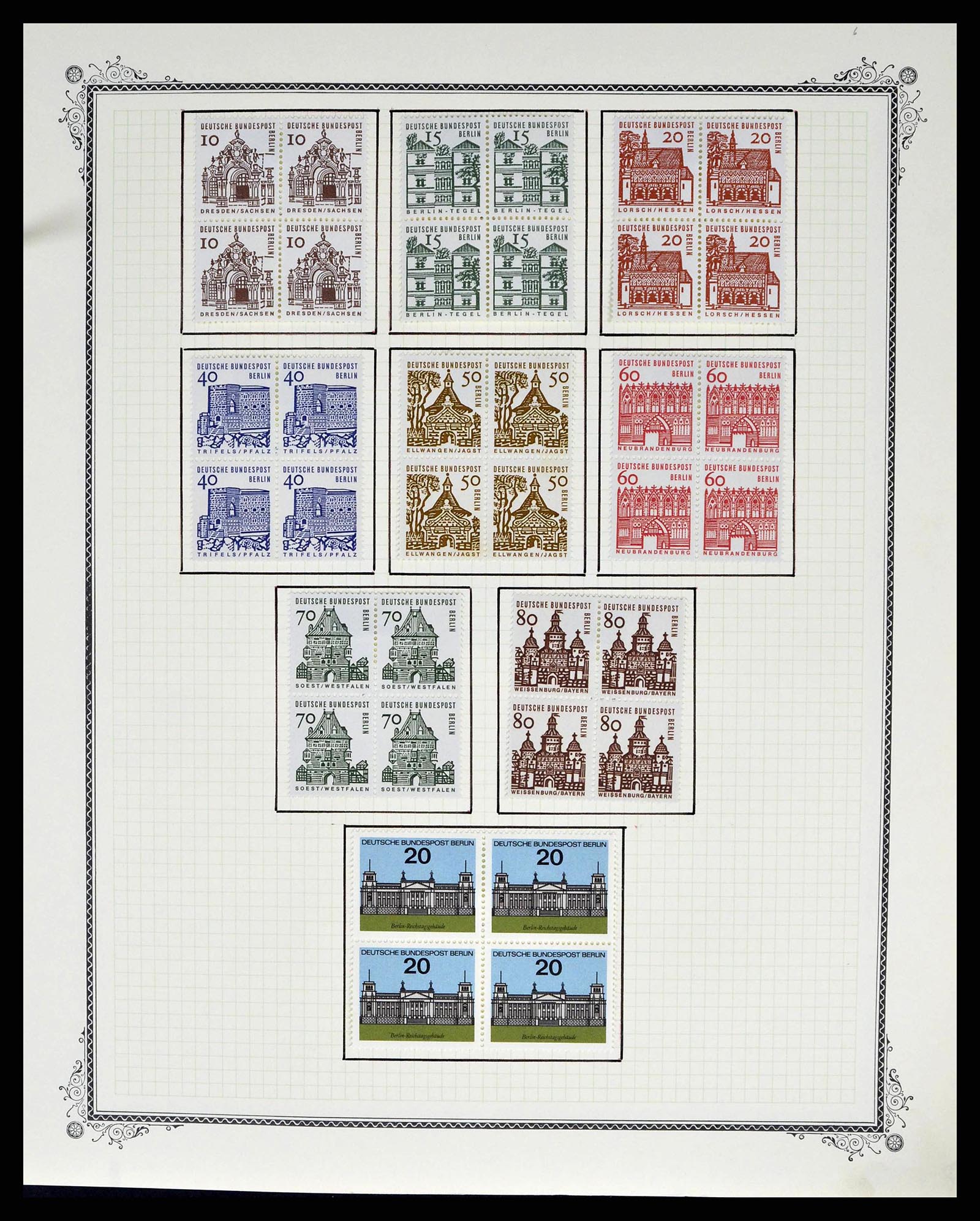38845 0050 - Stamp collection 38845 SUPER collection Berlin 1948-1979.