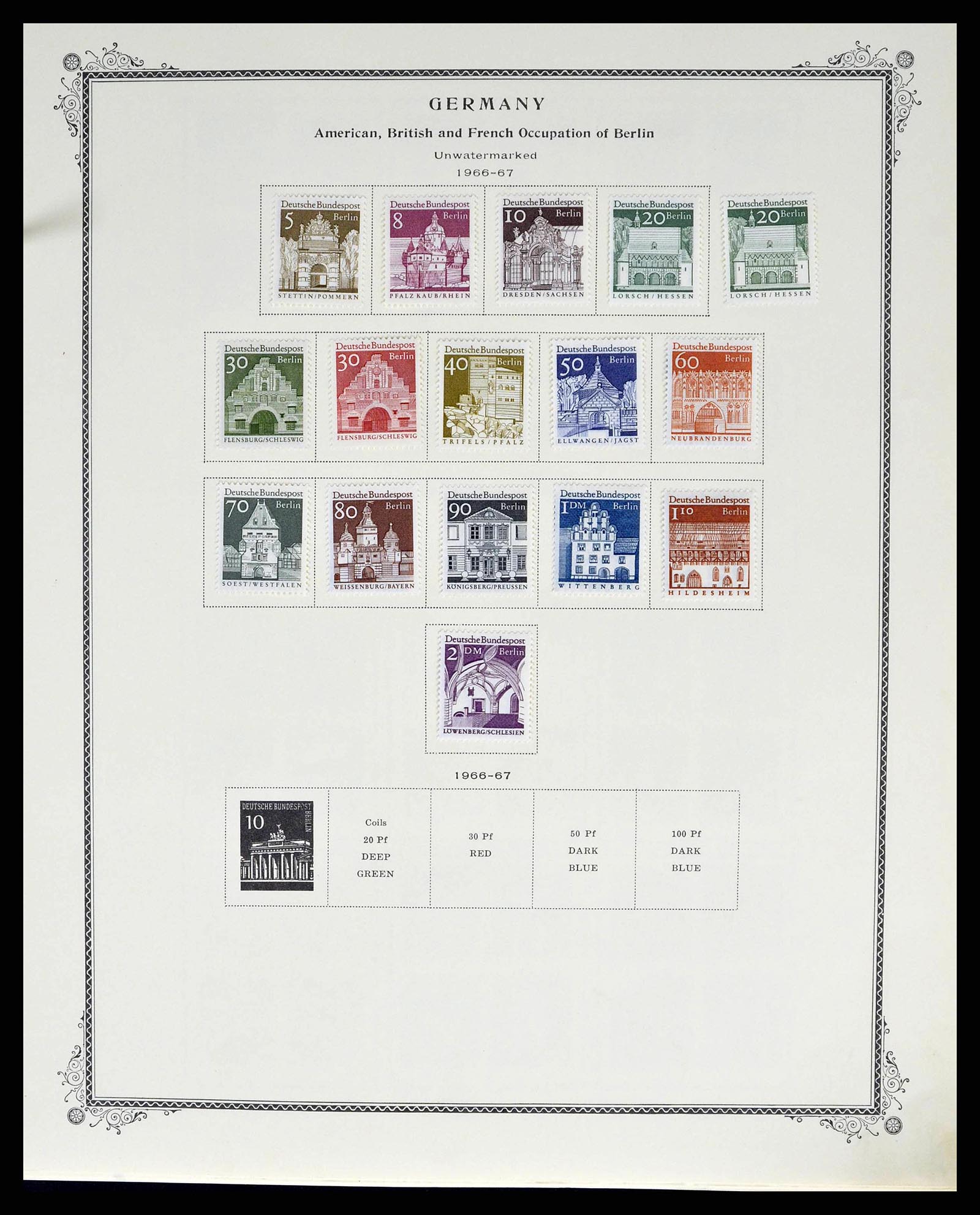 38845 0054 - Stamp collection 38845 SUPER collection Berlin 1948-1979.