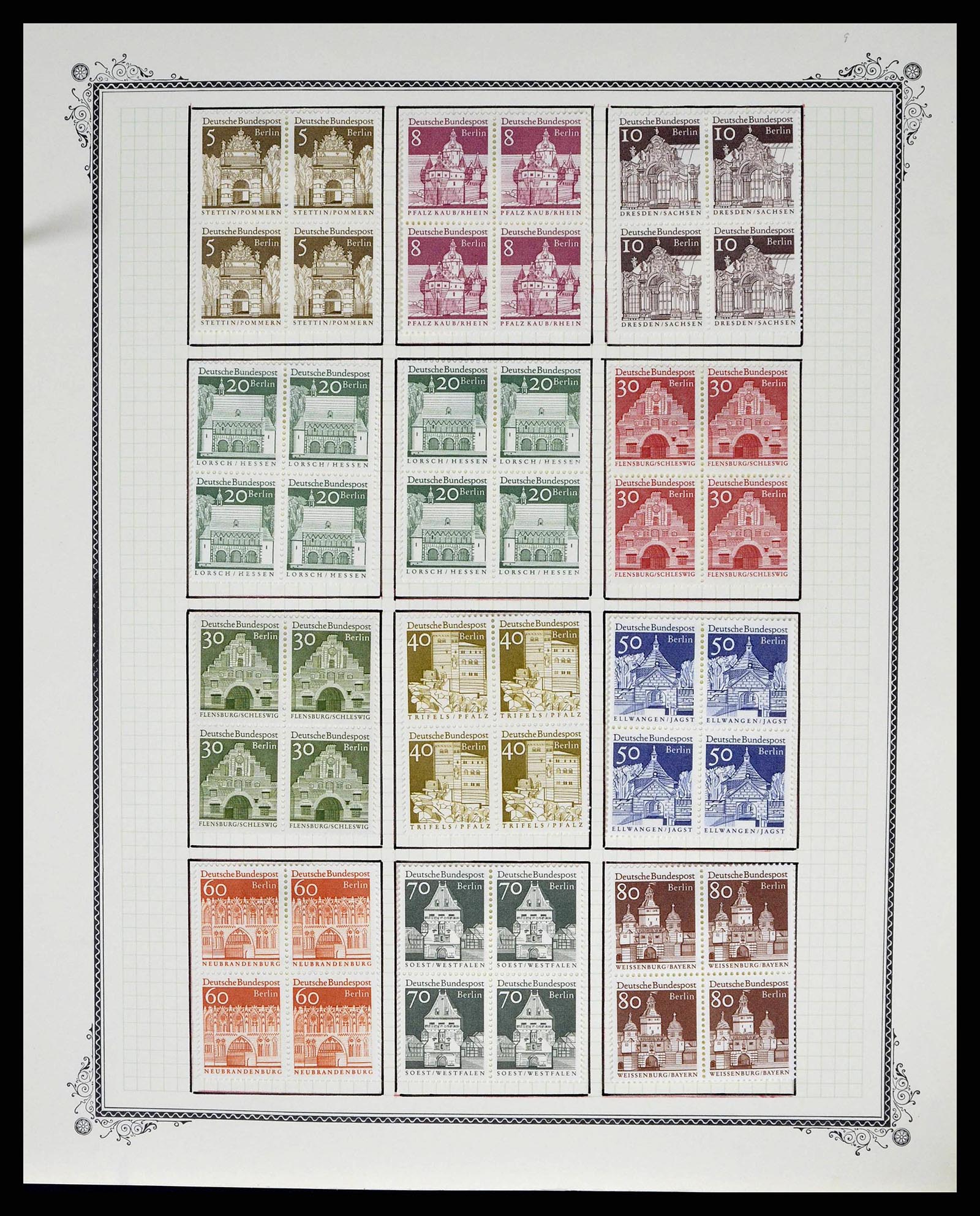 38845 0055 - Stamp collection 38845 SUPER collection Berlin 1948-1979.
