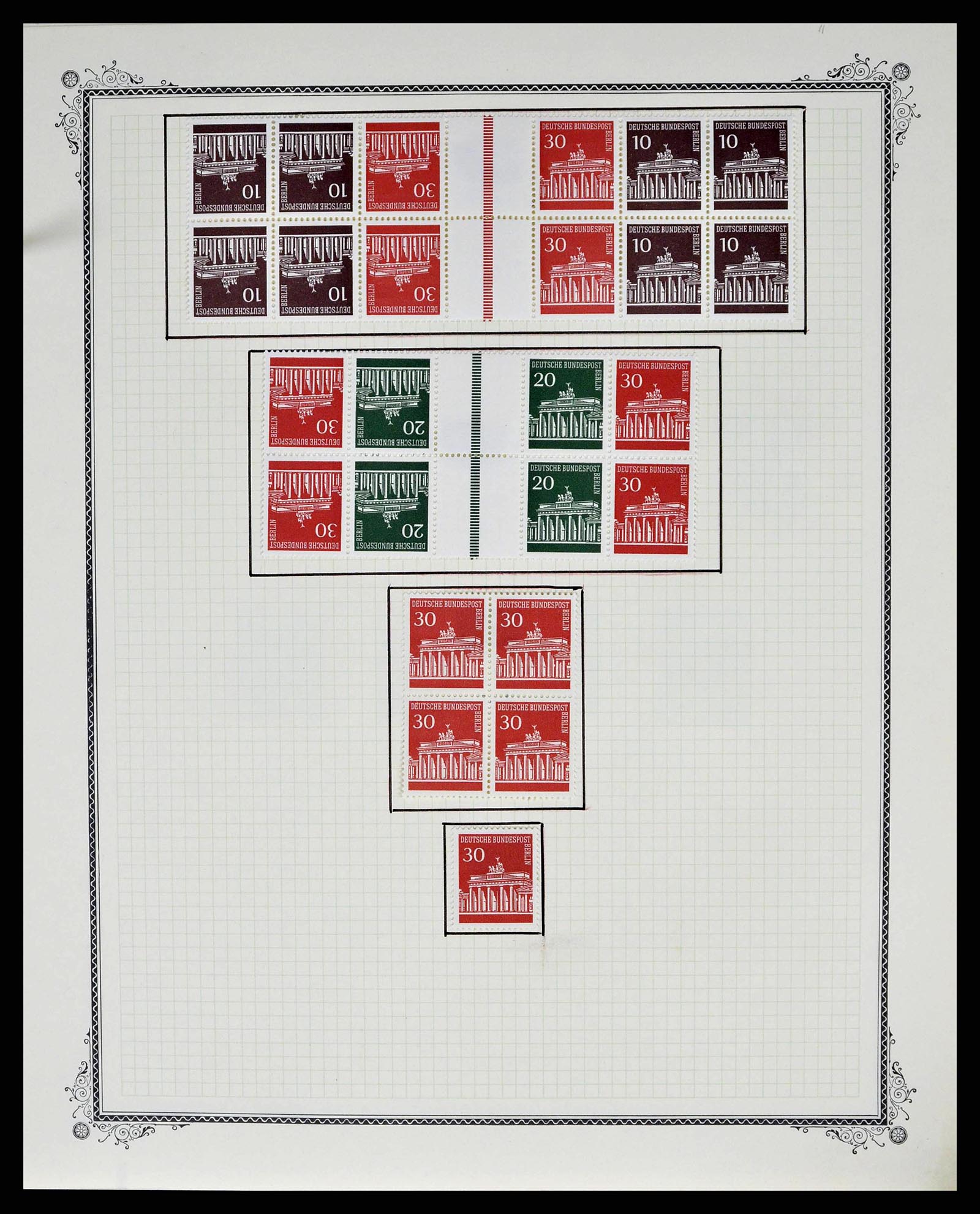 38845 0058 - Stamp collection 38845 SUPER collection Berlin 1948-1979.