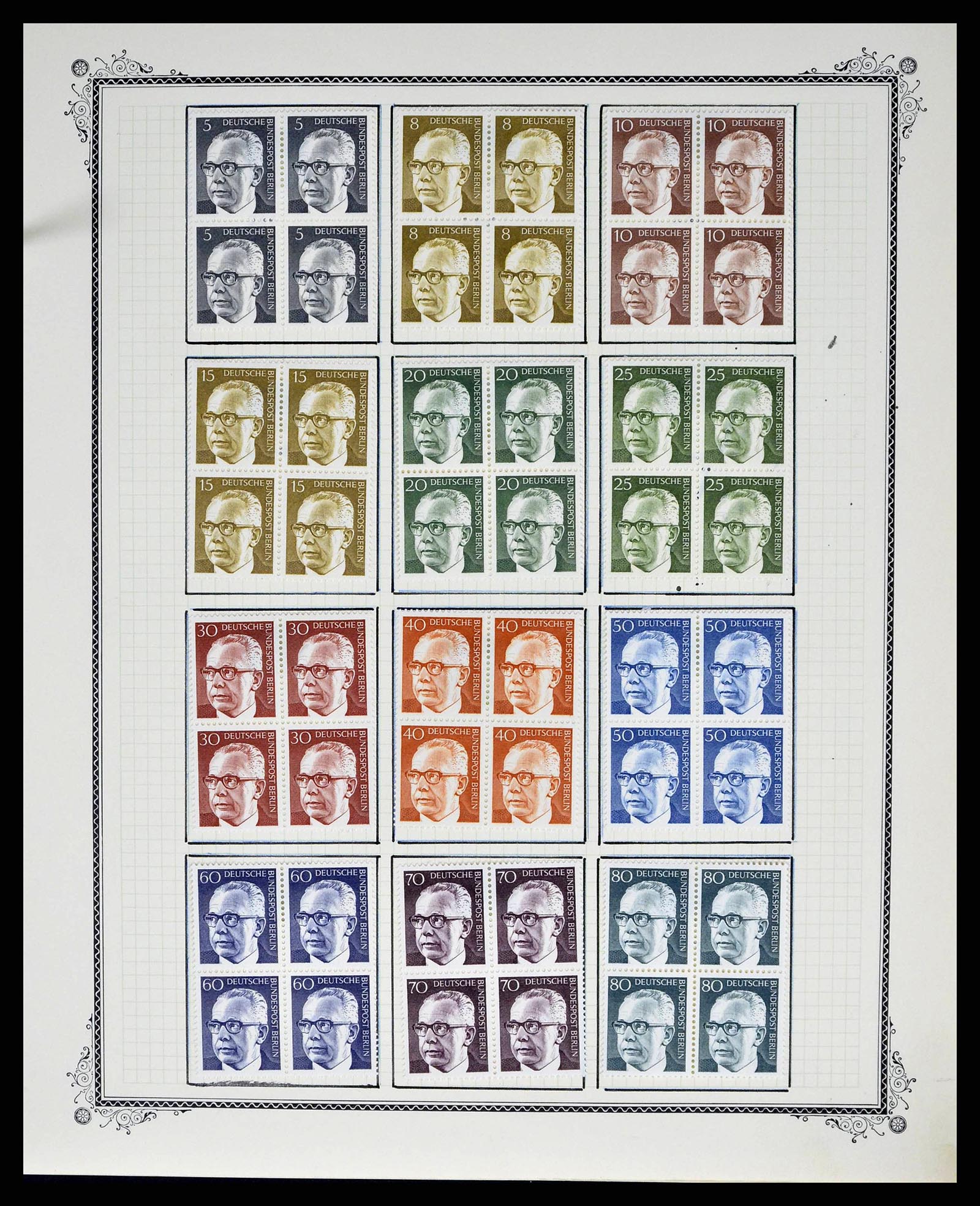 38845 0070 - Stamp collection 38845 SUPER collection Berlin 1948-1979.