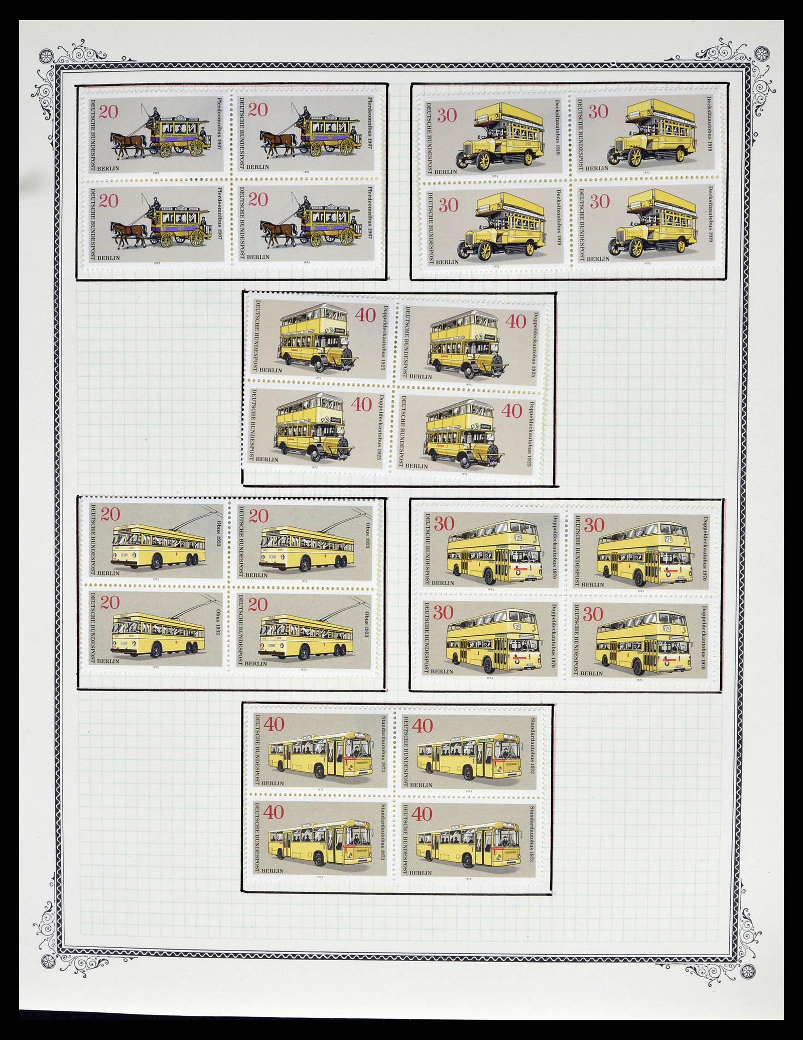 38845 0089 - Stamp collection 38845 SUPER collection Berlin 1948-1979.