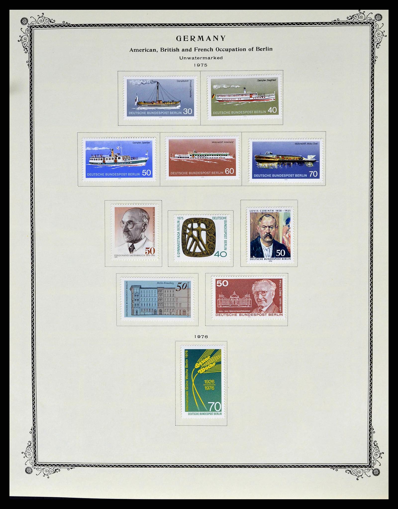 38845 0097 - Stamp collection 38845 SUPER collection Berlin 1948-1979.