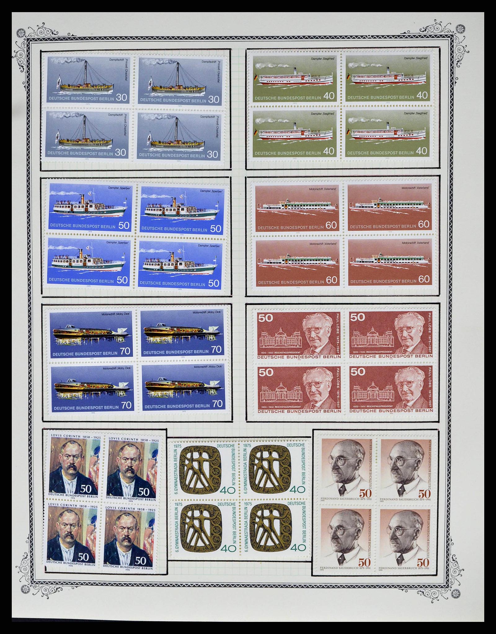 38845 0098 - Stamp collection 38845 SUPER collection Berlin 1948-1979.