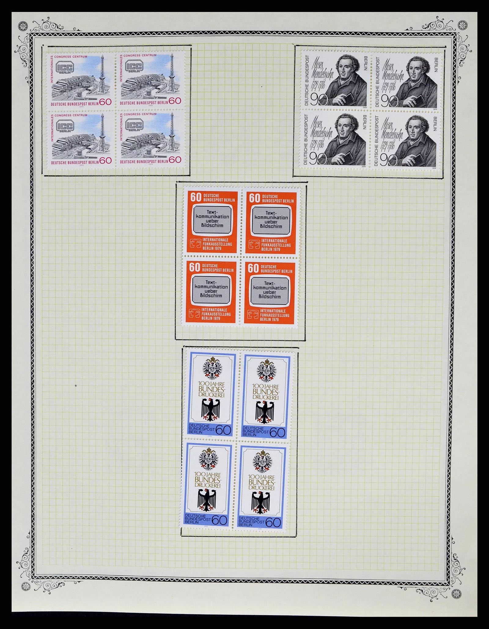 38845 0161 - Stamp collection 38845 SUPER collection Berlin 1948-1979.