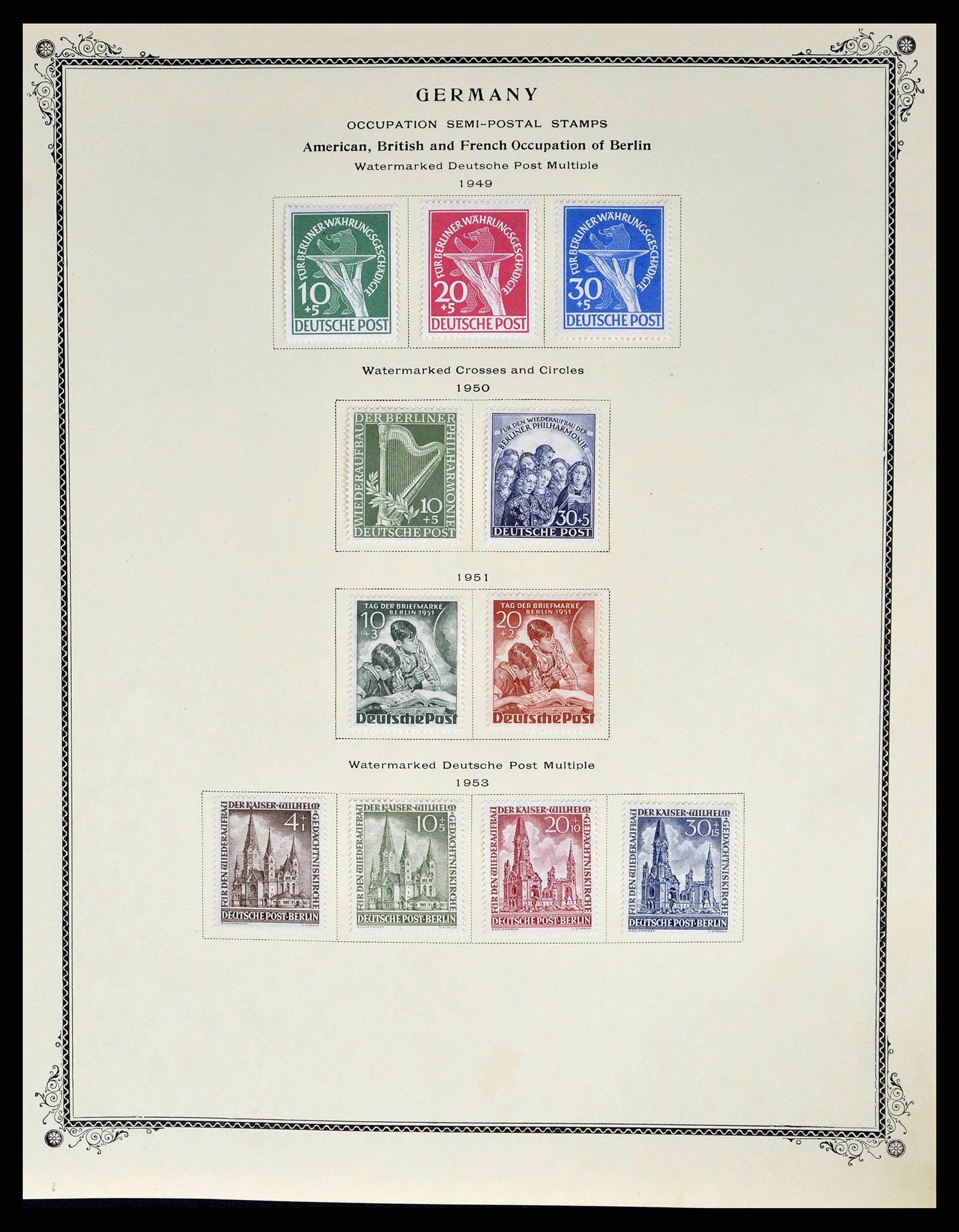 38845 0162 - Stamp collection 38845 SUPER collection Berlin 1948-1979.
