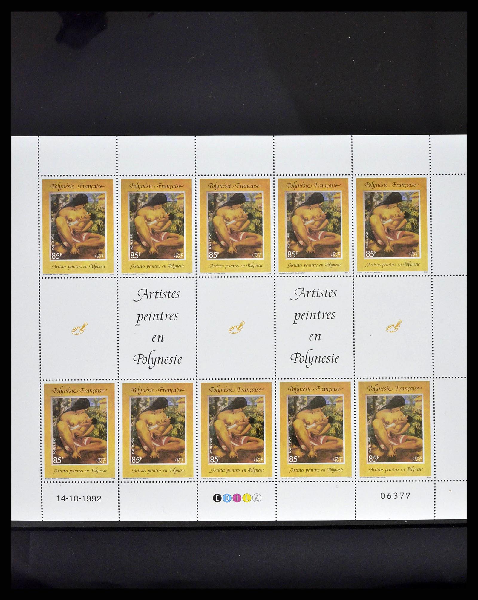 38848 0050 - Postzegelverzameling 38848 Frans Polynesië 1976-1995.