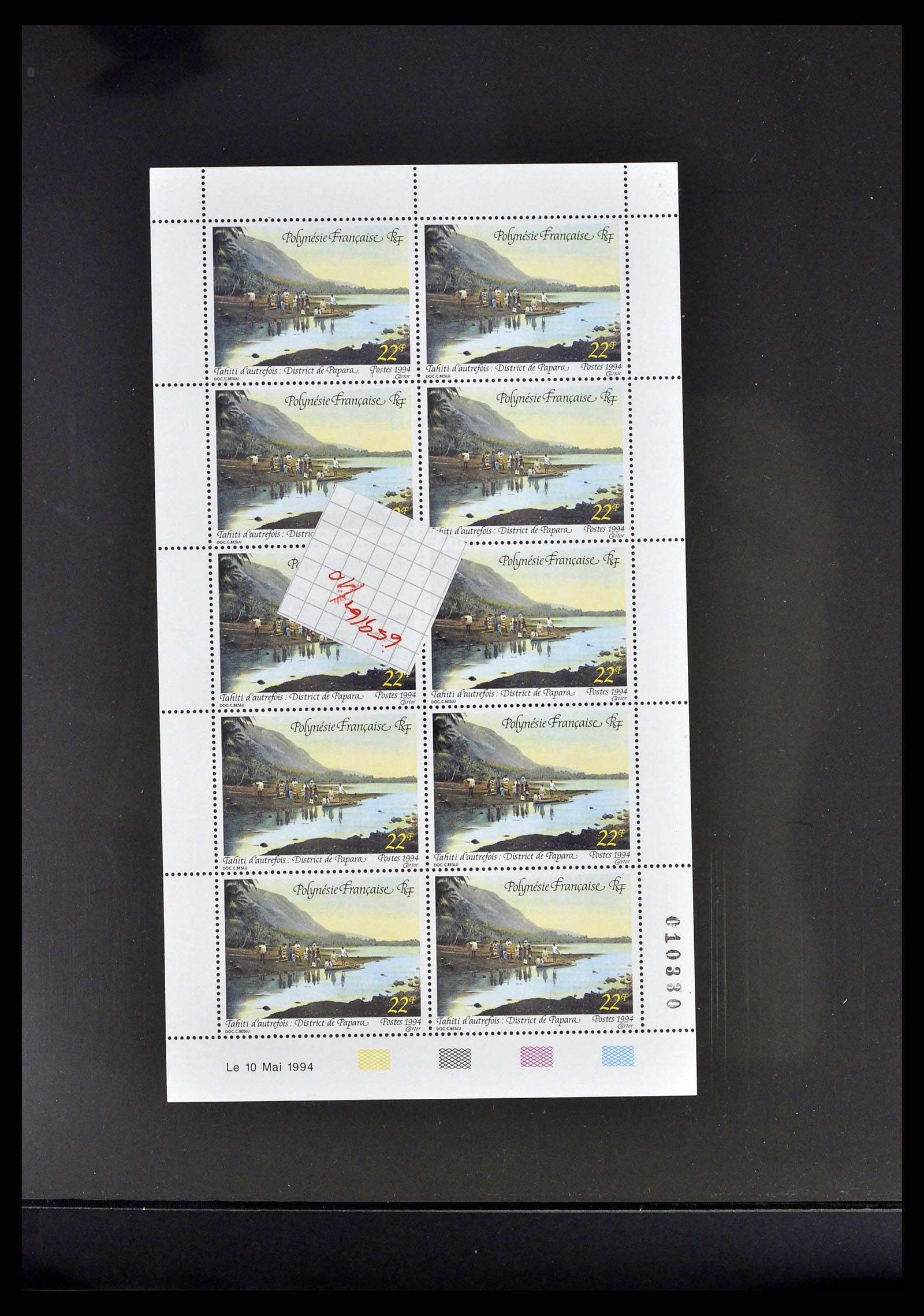 38848 0054 - Stamp collection 38848 French Polynesia 1976-1995.