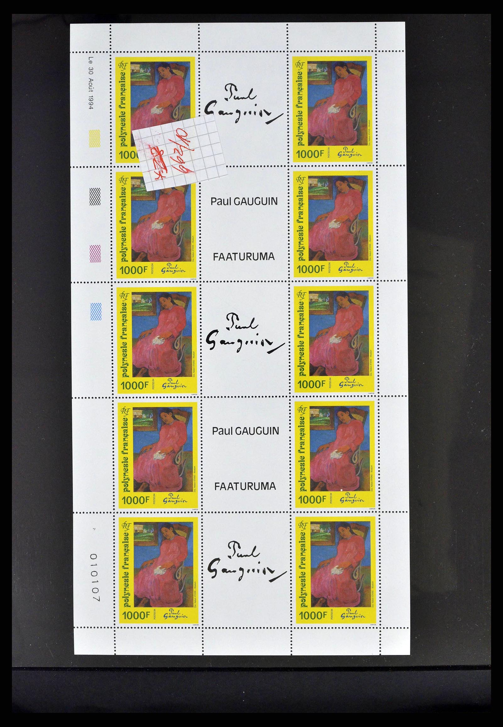 38848 0057 - Postzegelverzameling 38848 Frans Polynesië 1976-1995.