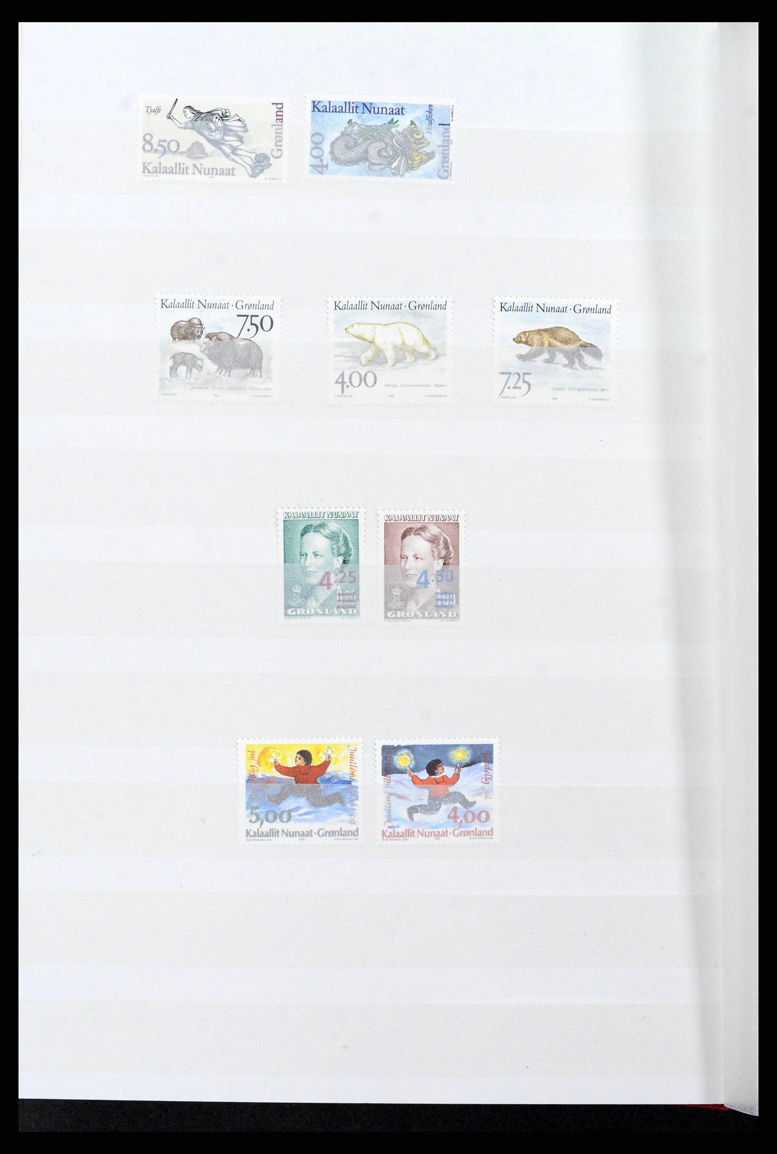 38851 0008 - Stamp collection 38851 Greenland 1991-2014.