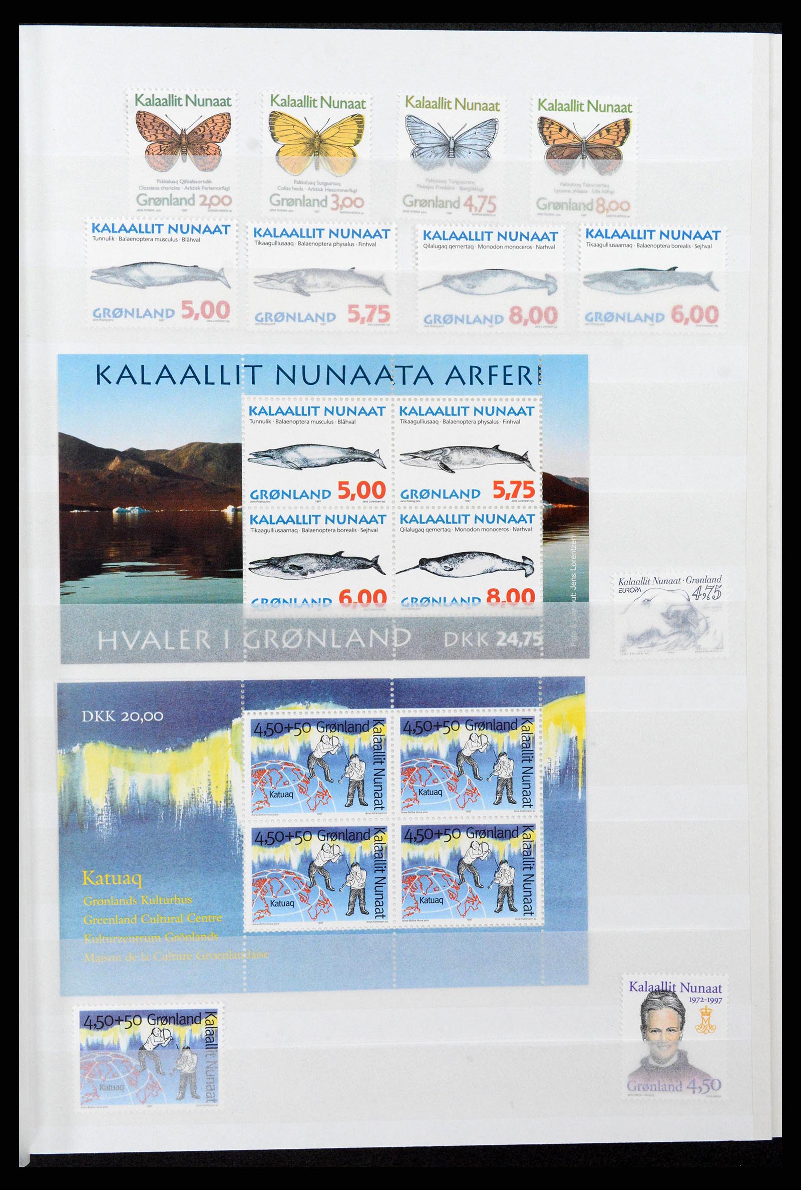 38851 0011 - Stamp collection 38851 Greenland 1991-2014.