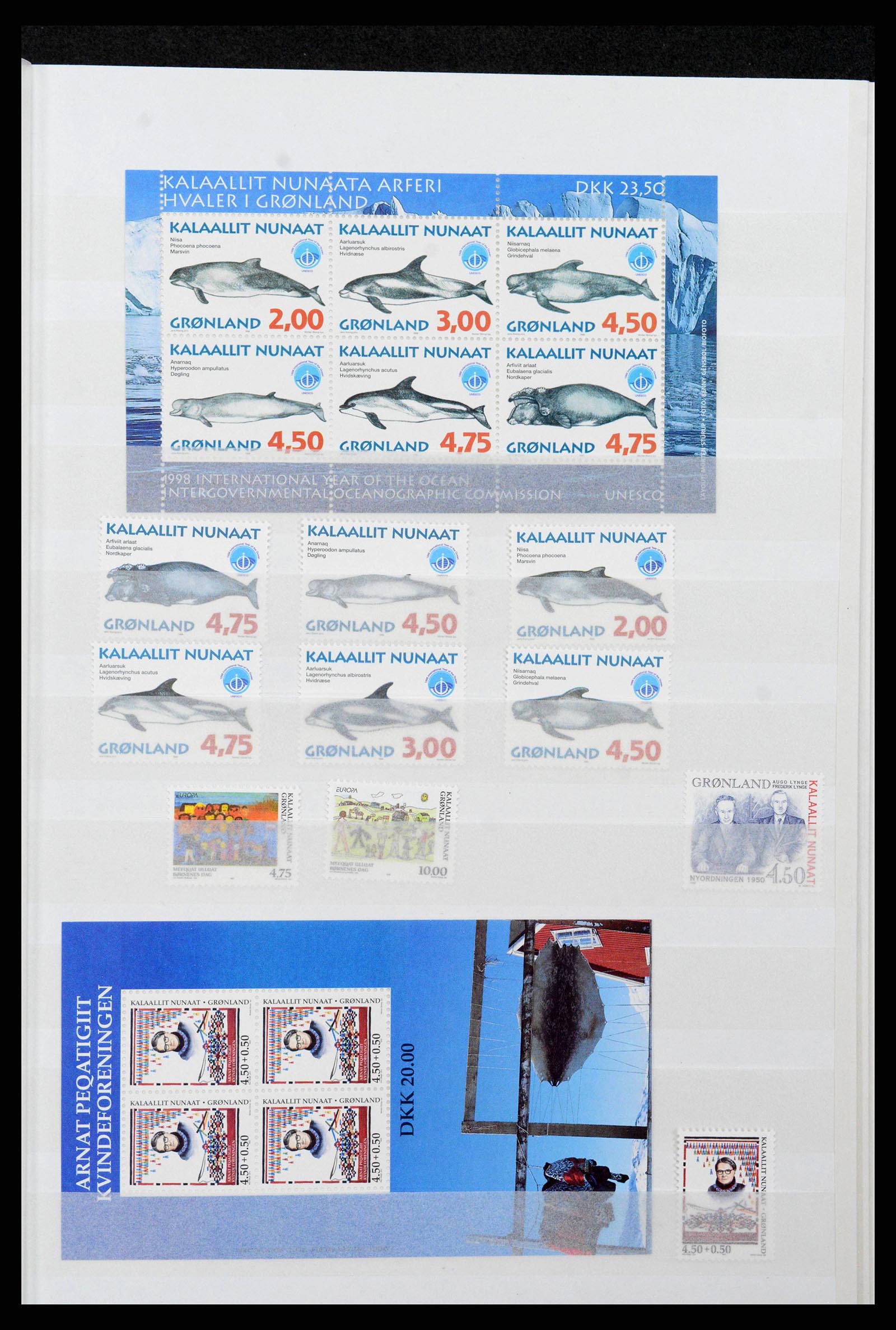 38851 0013 - Stamp collection 38851 Greenland 1991-2014.
