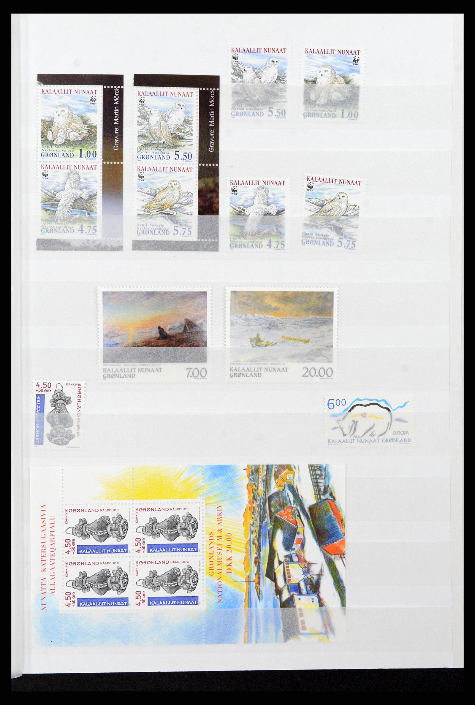 38851 0015 - Stamp collection 38851 Greenland 1991-2014.