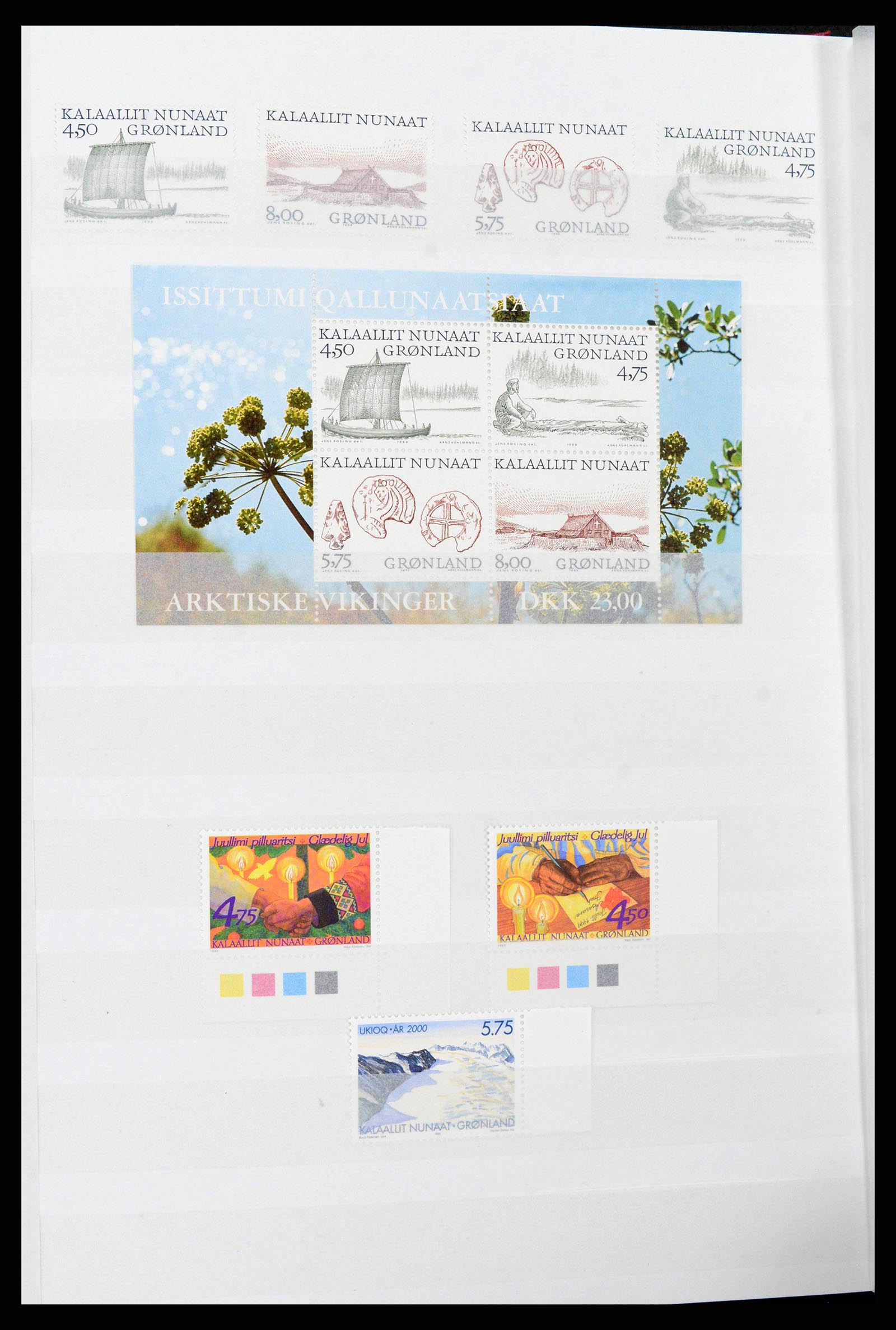 38851 0016 - Stamp collection 38851 Greenland 1991-2014.