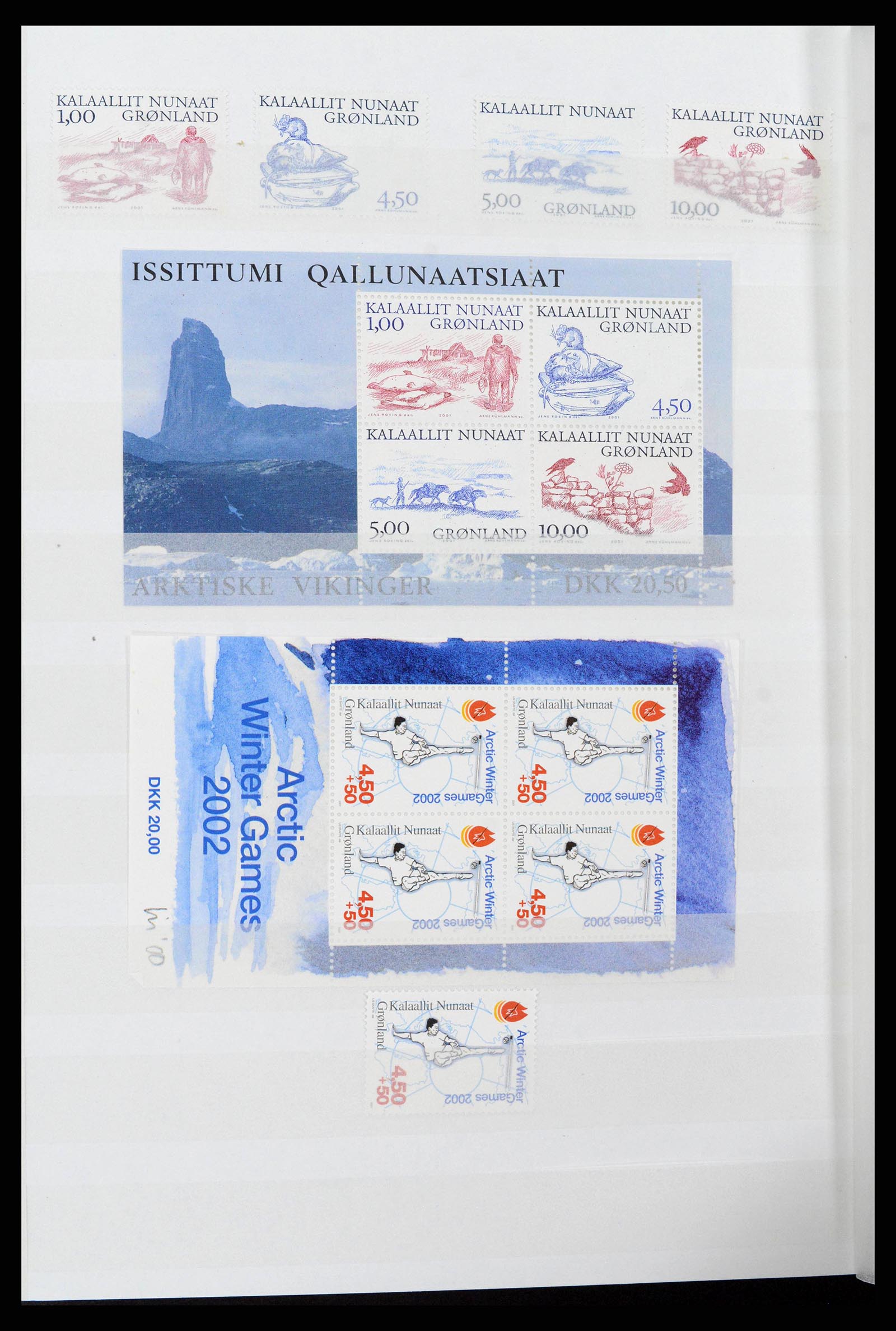 38851 0018 - Stamp collection 38851 Greenland 1991-2014.