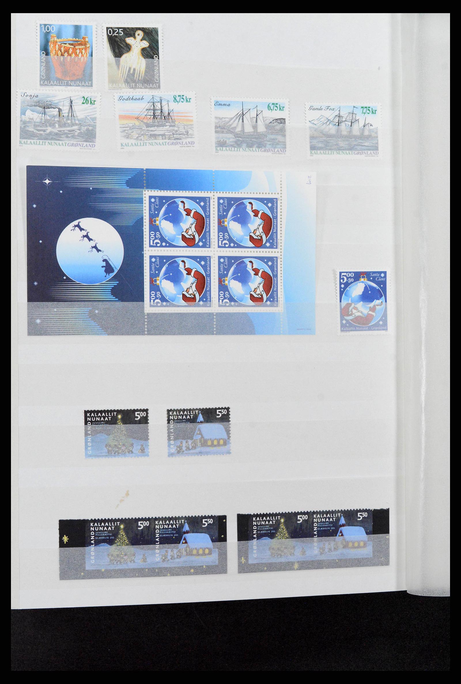 38851 0026 - Postzegelverzameling 38851 Groenland 1991-2014.