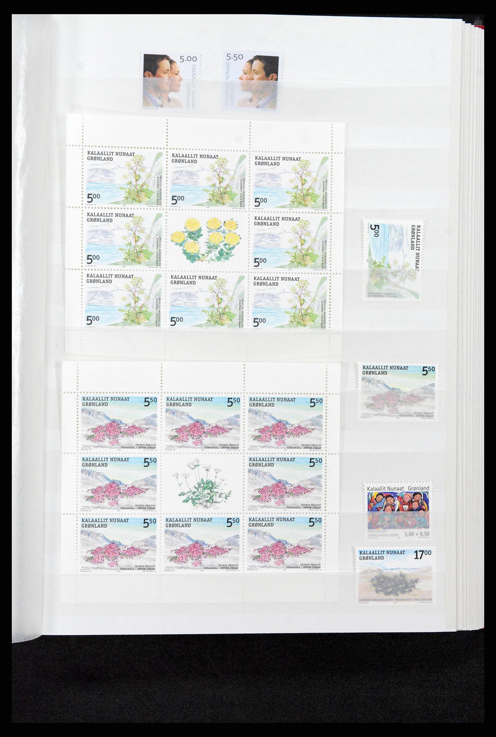 38851 0027 - Postzegelverzameling 38851 Groenland 1991-2014.